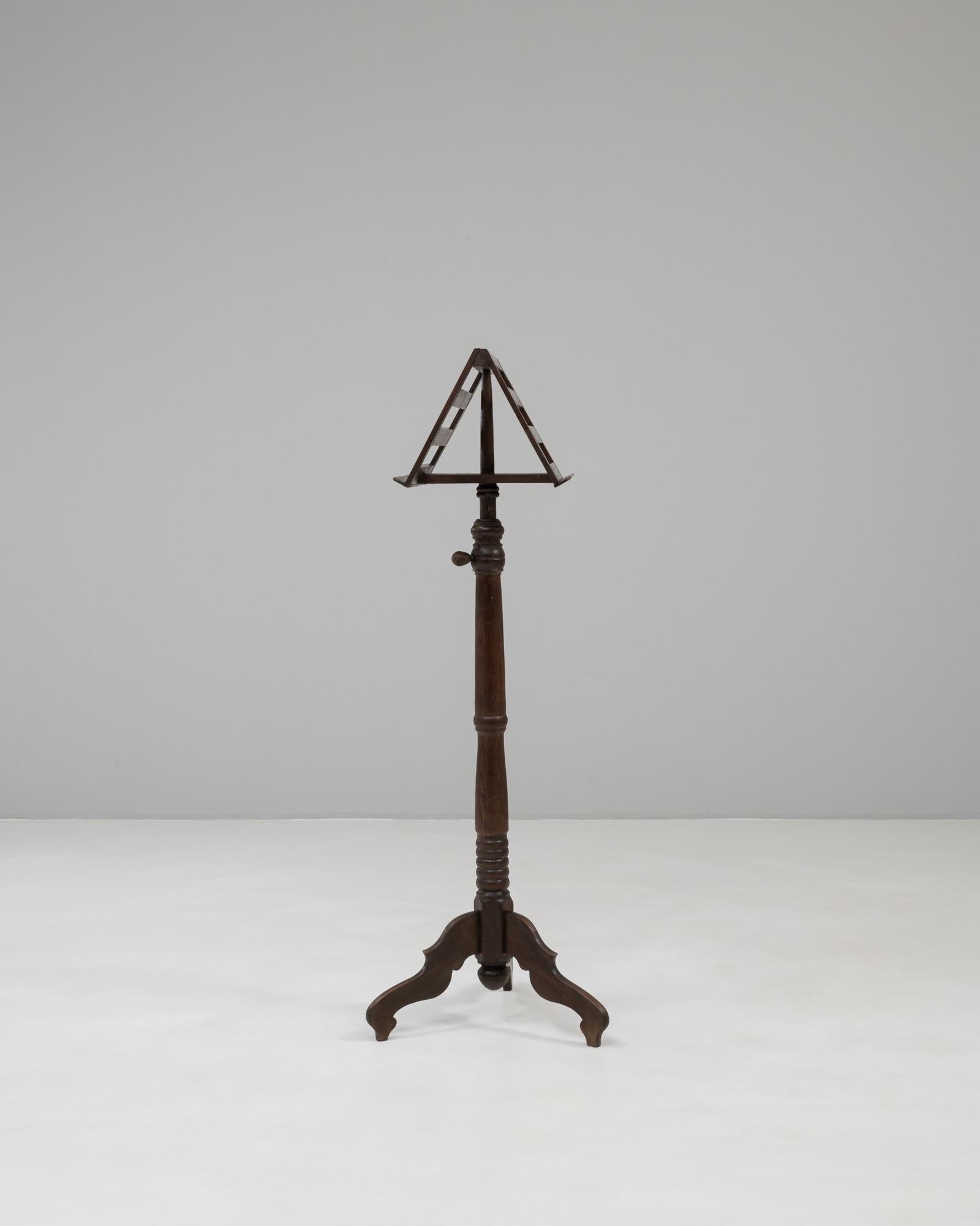 1900er Französisch hölzerne Notenständer im Angebot 3