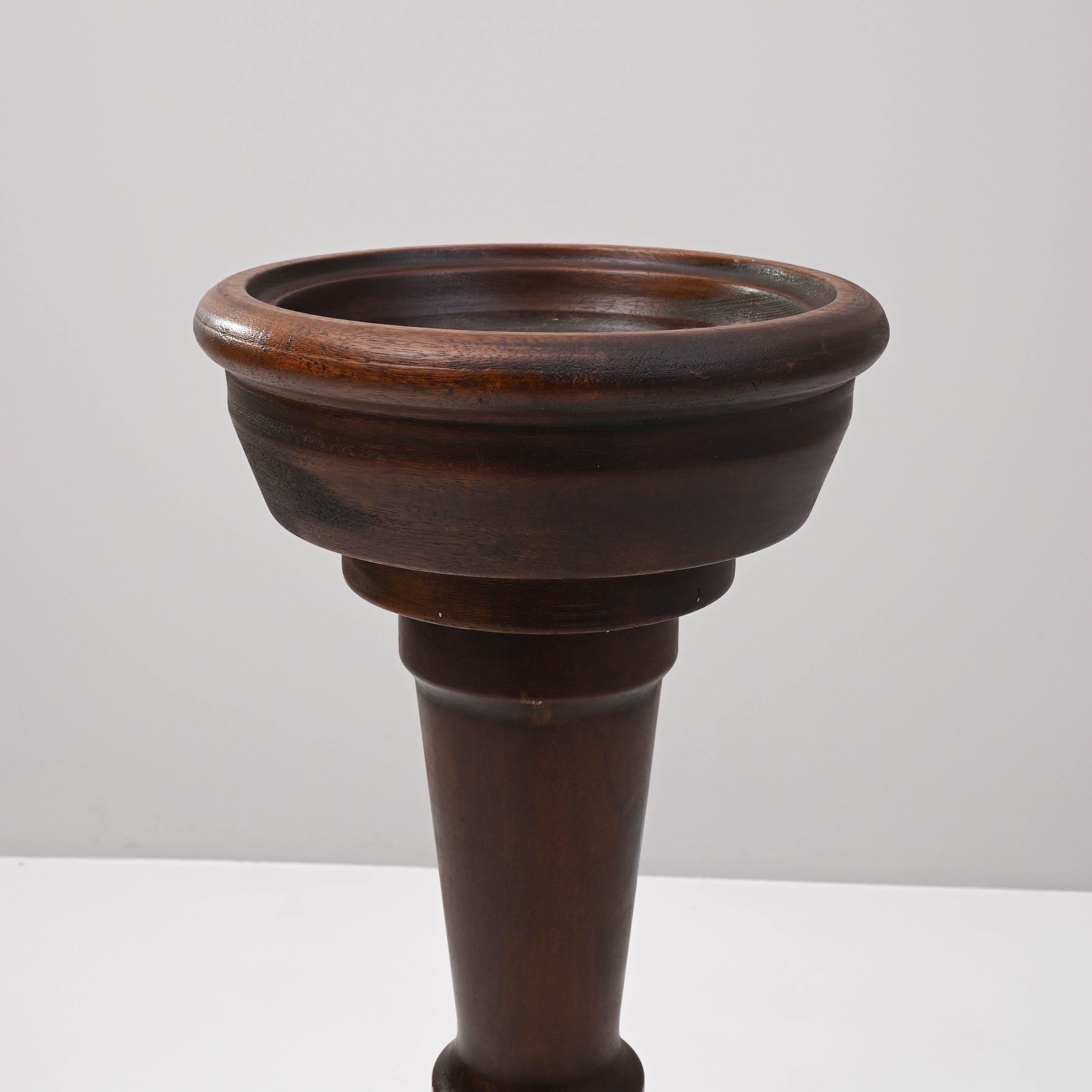 1900s French Wooden Pedestal 2