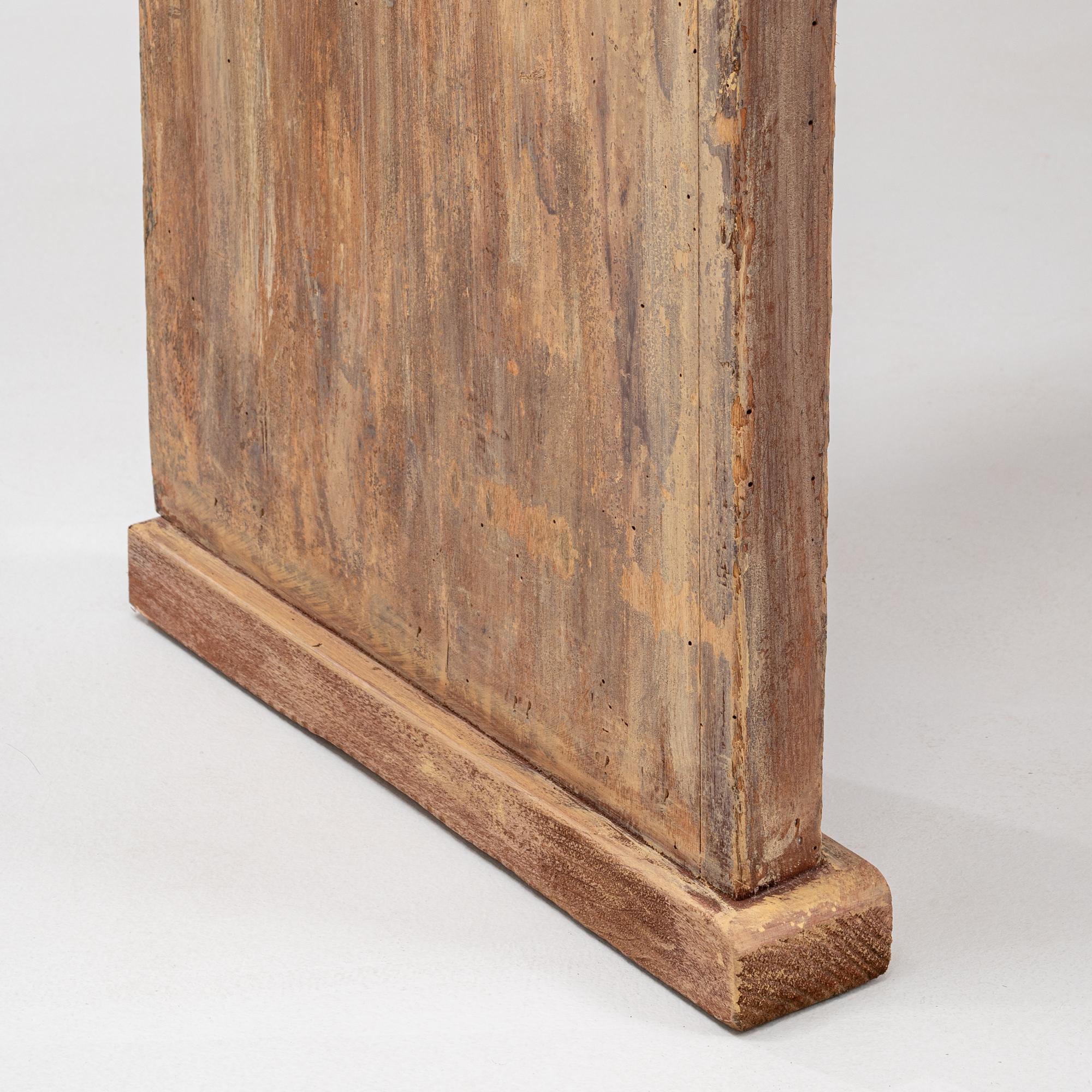 1900s French Wooden Pharmacy Chest Of Drawers in vendita 7