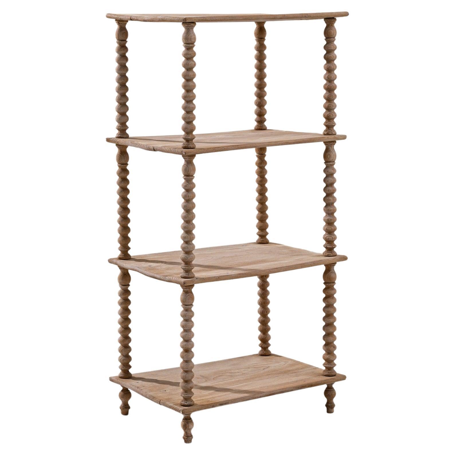 Samir I Luxury Bookeshelf, Interlocking Metal Structure and Wooden