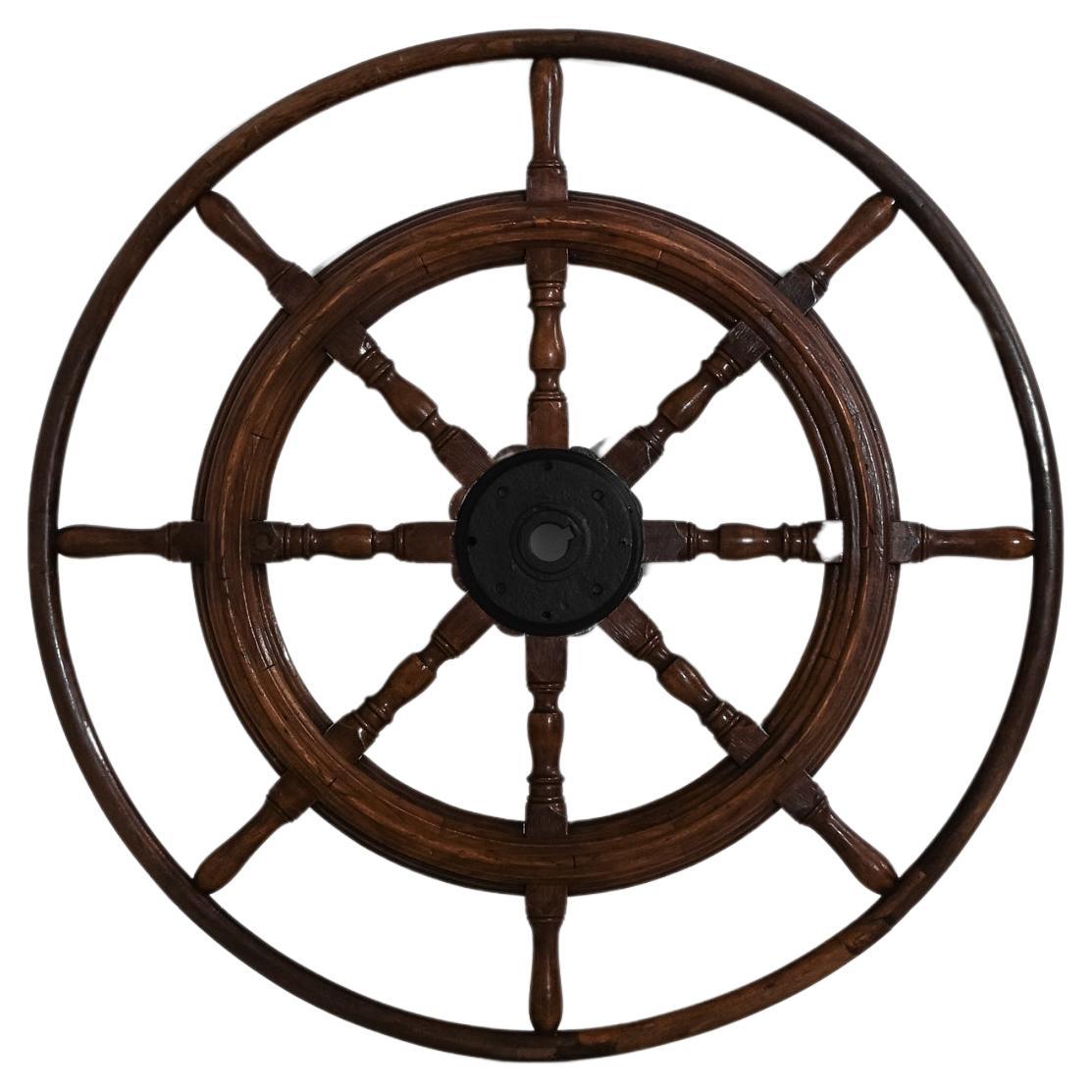 What are ship’s wheels made from?