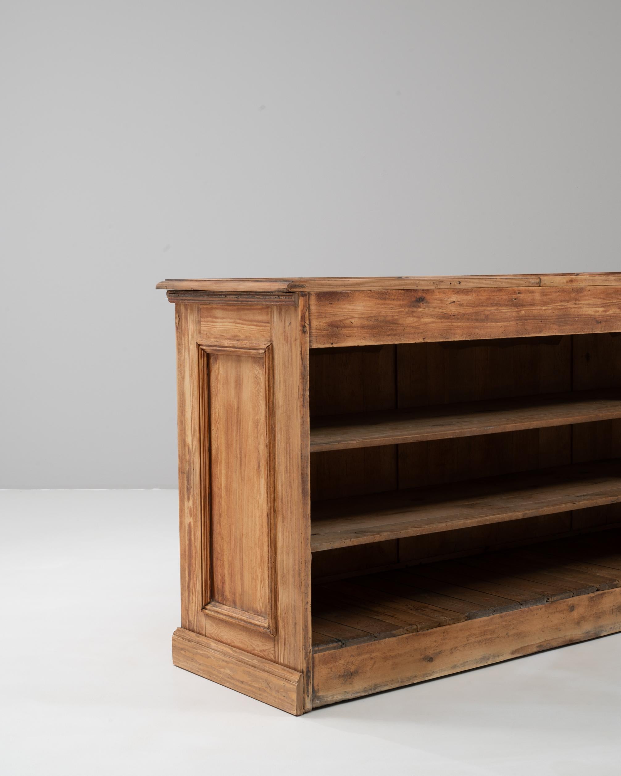 Bancone di legno francese del 1900 in vendita 5