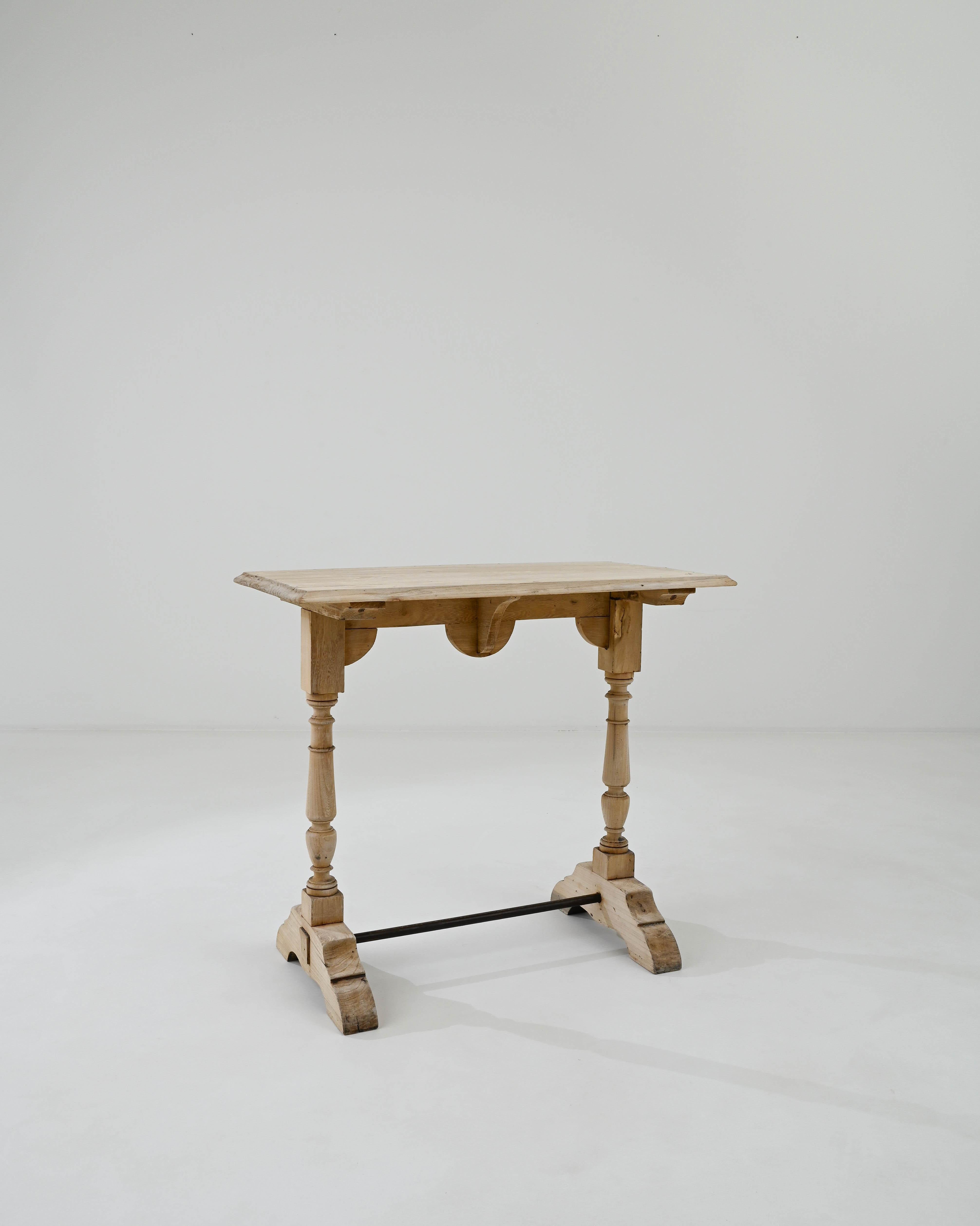 French Provincial 1900s French Wooden Side Table