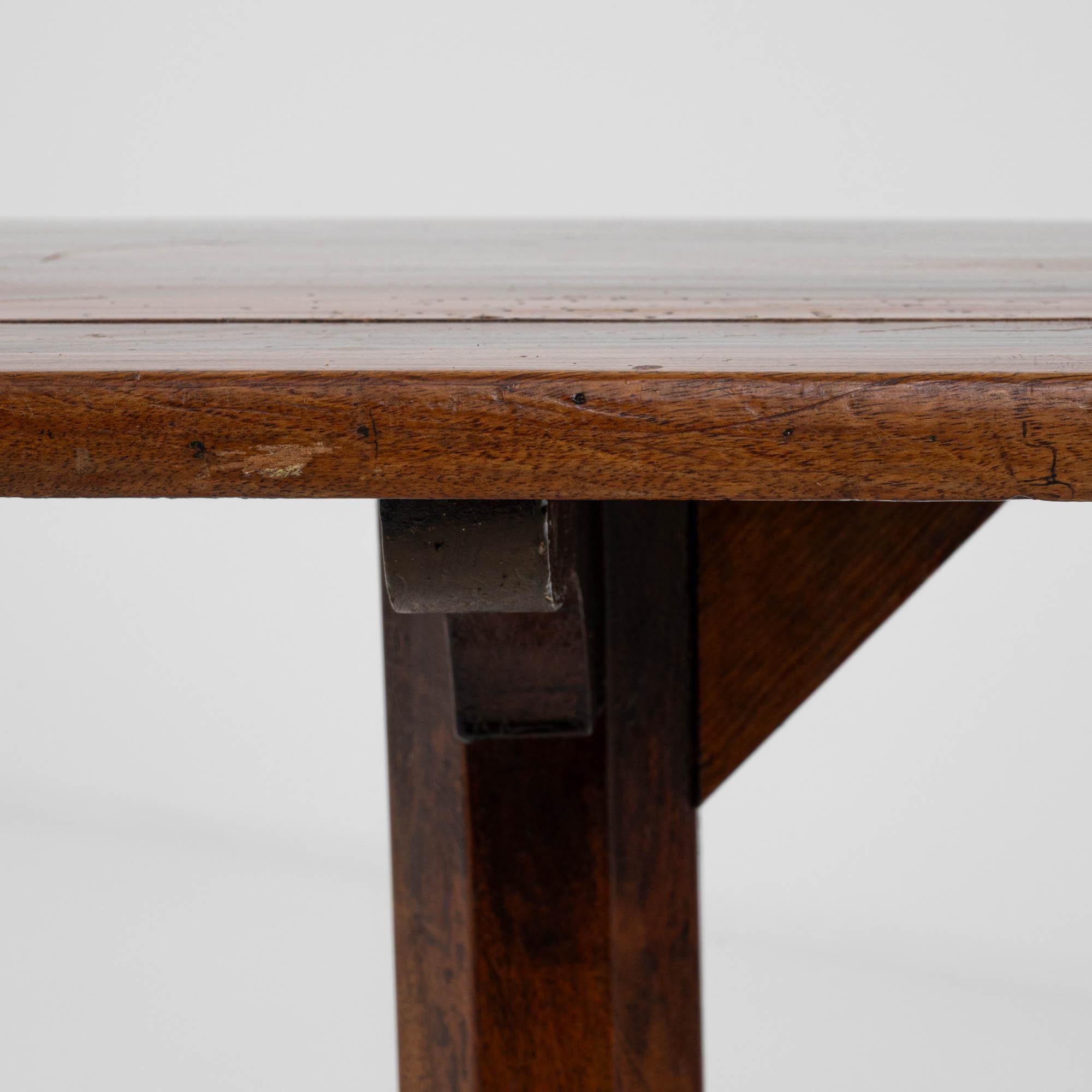 Table en bois française 1900 en vente 2