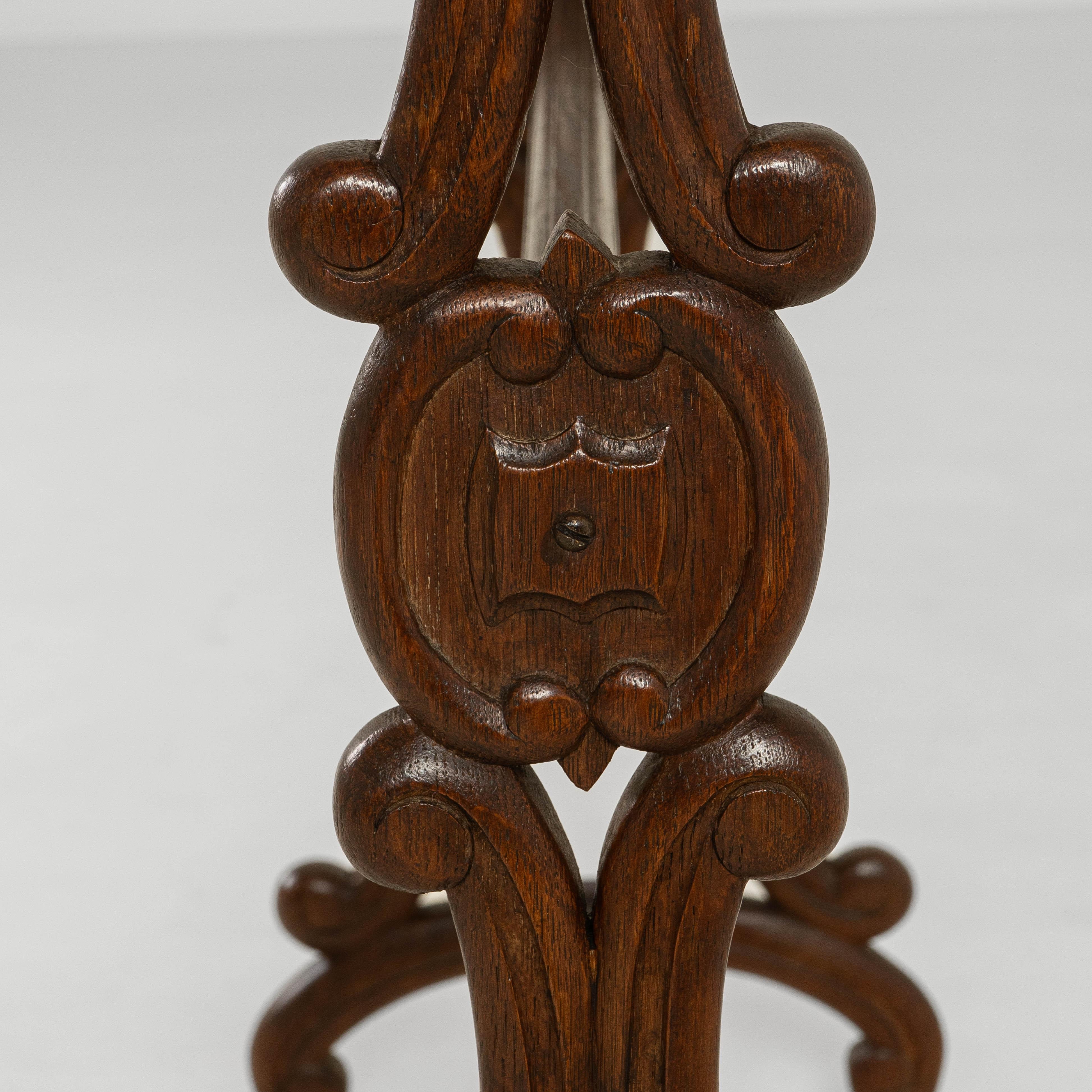 1900s French Wooden Towel Rack im Angebot 5