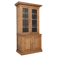 Vitrine en bois française des années 1900