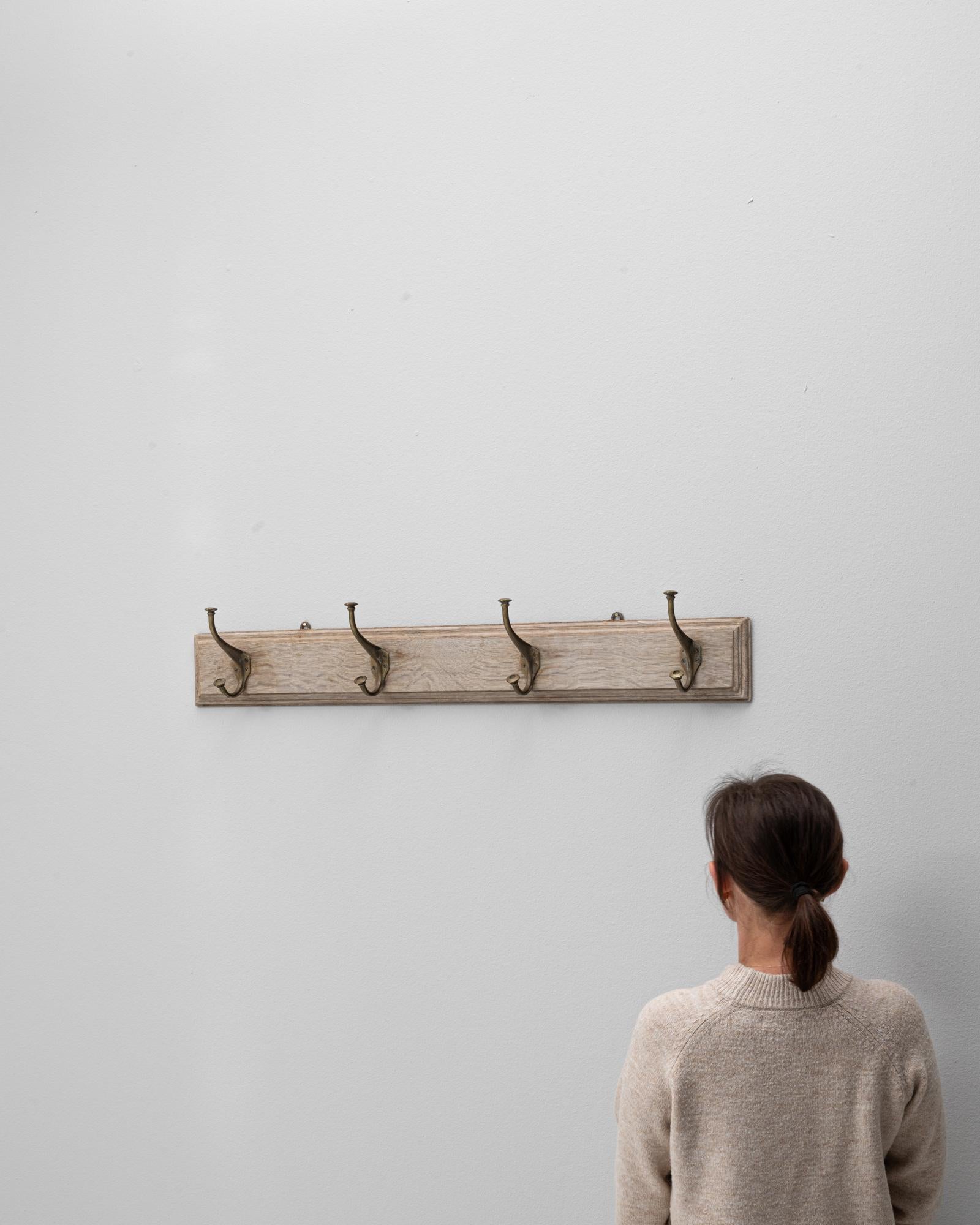 XX secolo Appendiabiti da parete in legno francese del 1900 in vendita