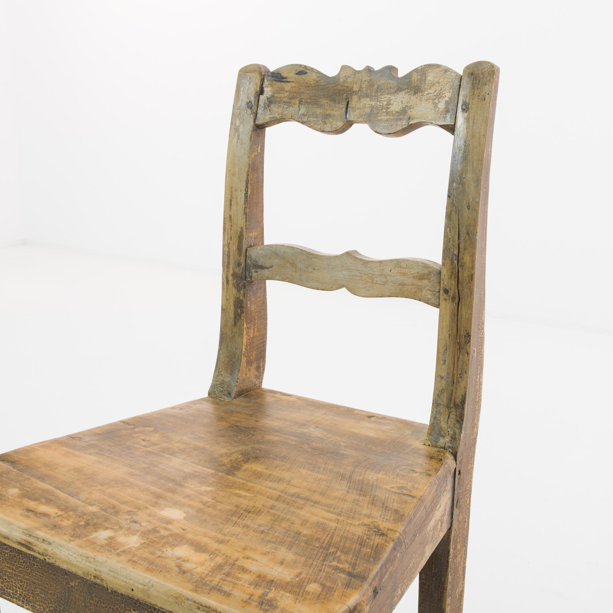 20th Century 1900s German Wooden Chair For Sale