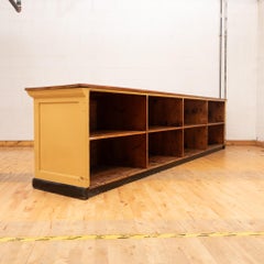 1900s Haberdashery counter, 4metres, retail counter display