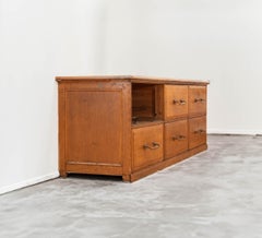 1900s Haberdashery counter, vintage kitchen island, retail counter display