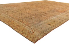 1900's Haji Jalili Antique Persian Tabriz Carpet with Traditional Style