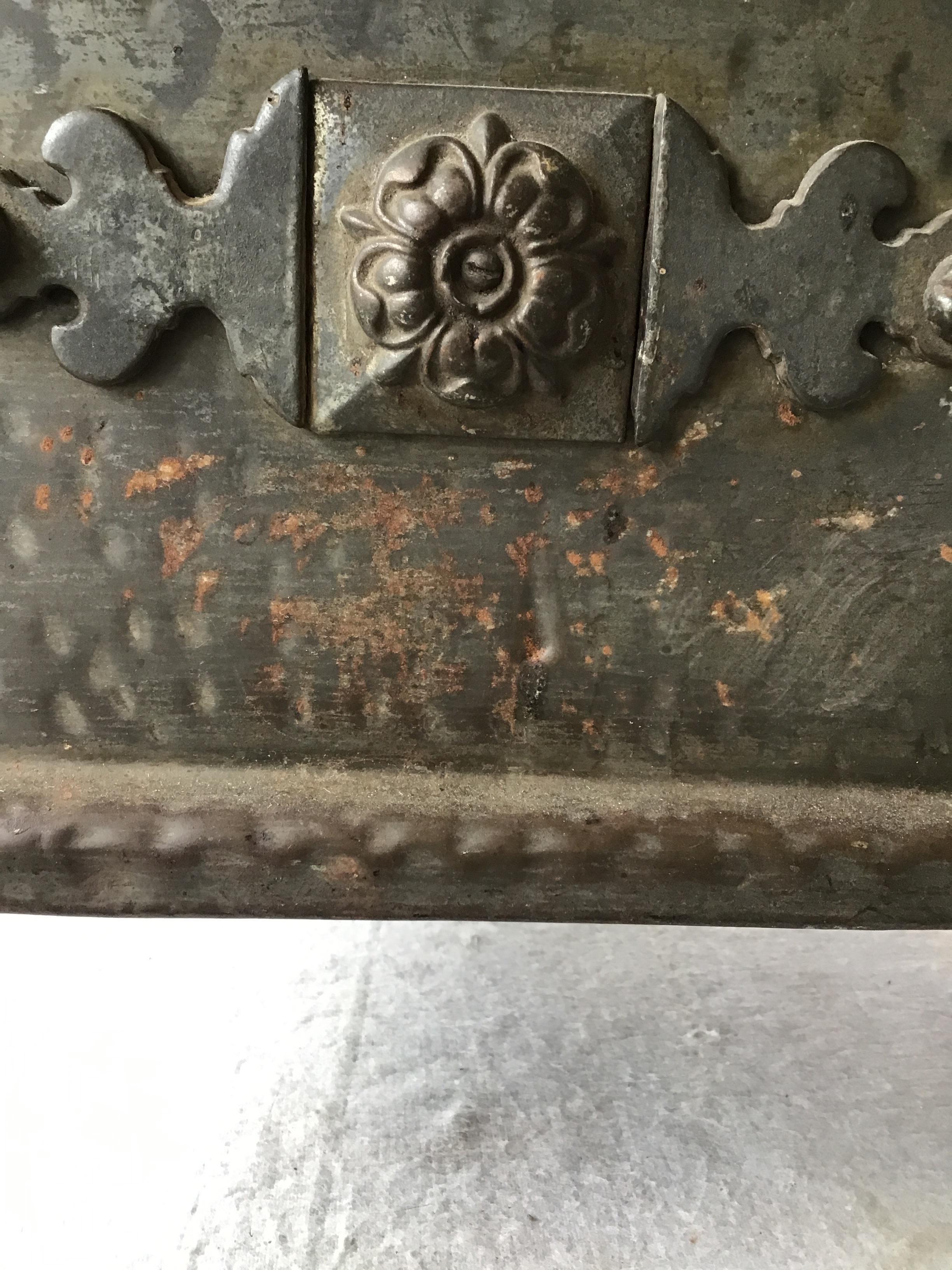 1900s Iron and Tin Coal Holder For Sale 10