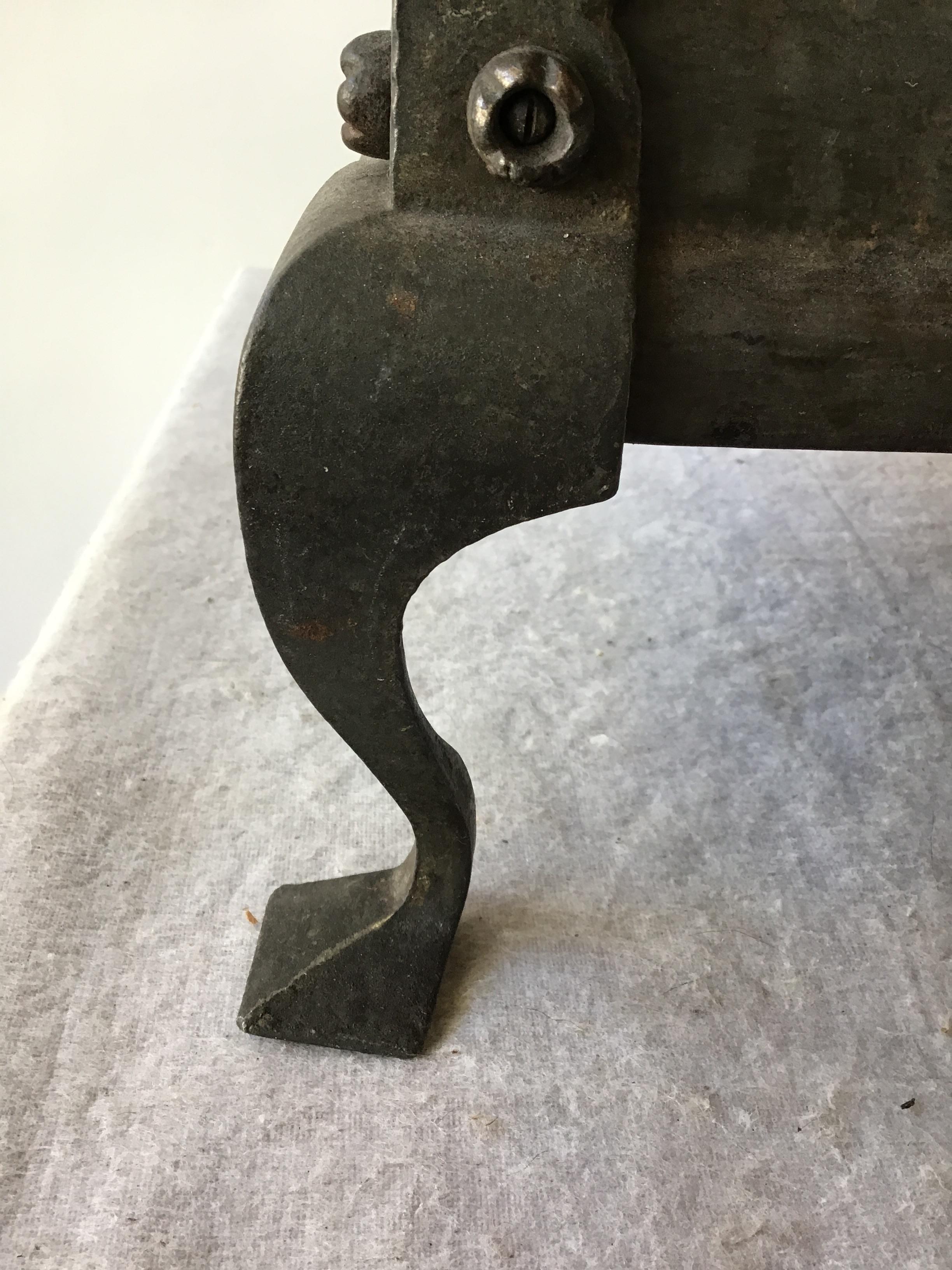 1900s Iron and Tin Coal Holder For Sale 5