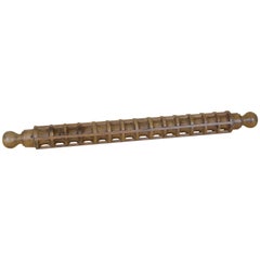 1900s Italian Vintage Wooden Ravioli Rolling Pin