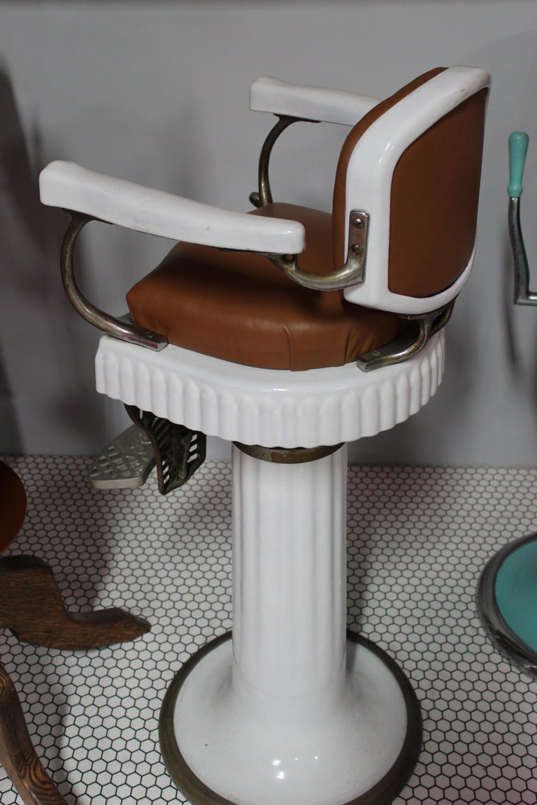 1900s Koken Child's Barber Chair For Sale at 1stDibs mini barber chair