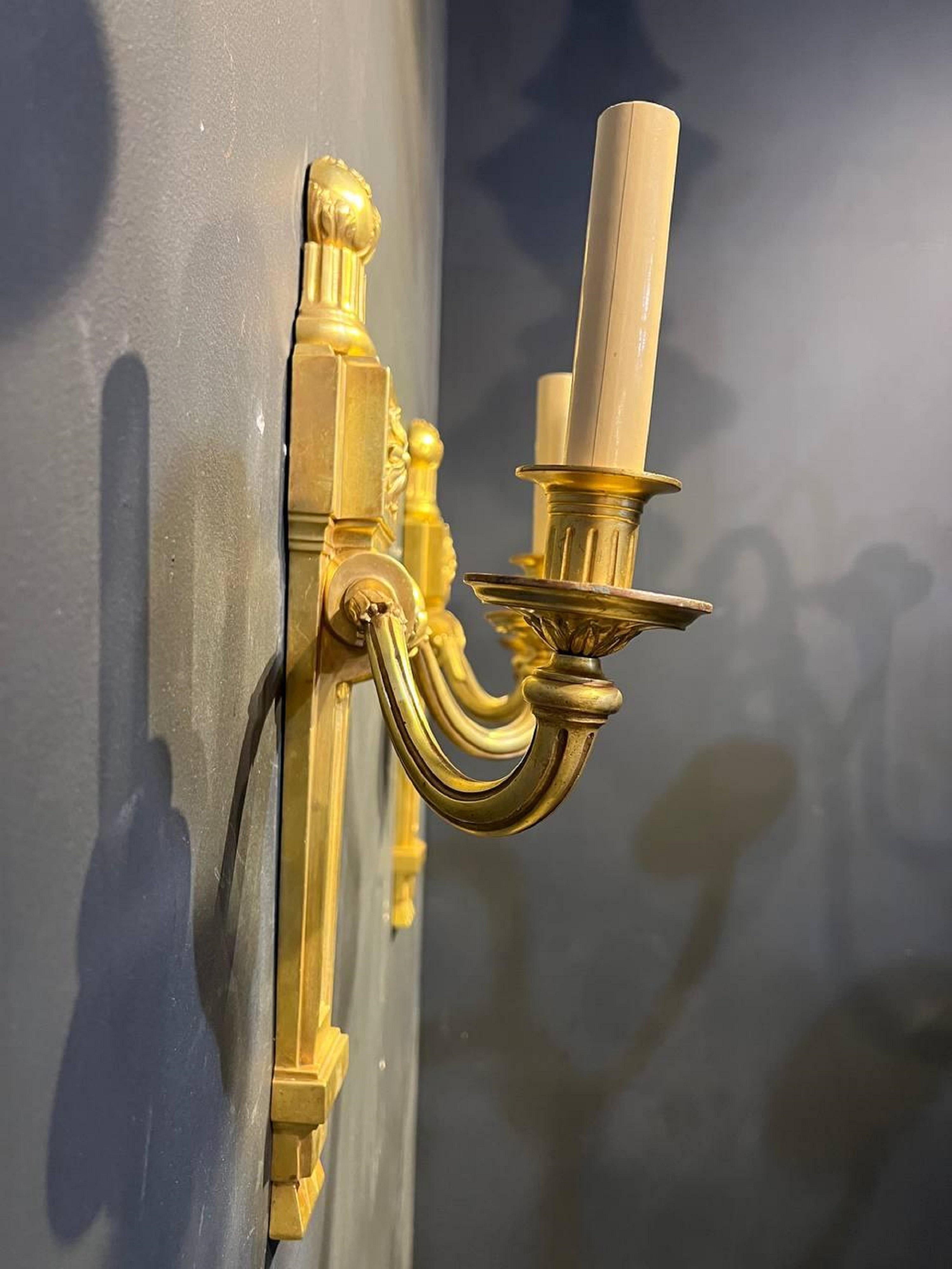 American 1900s Large Caldwell Sconces For Sale