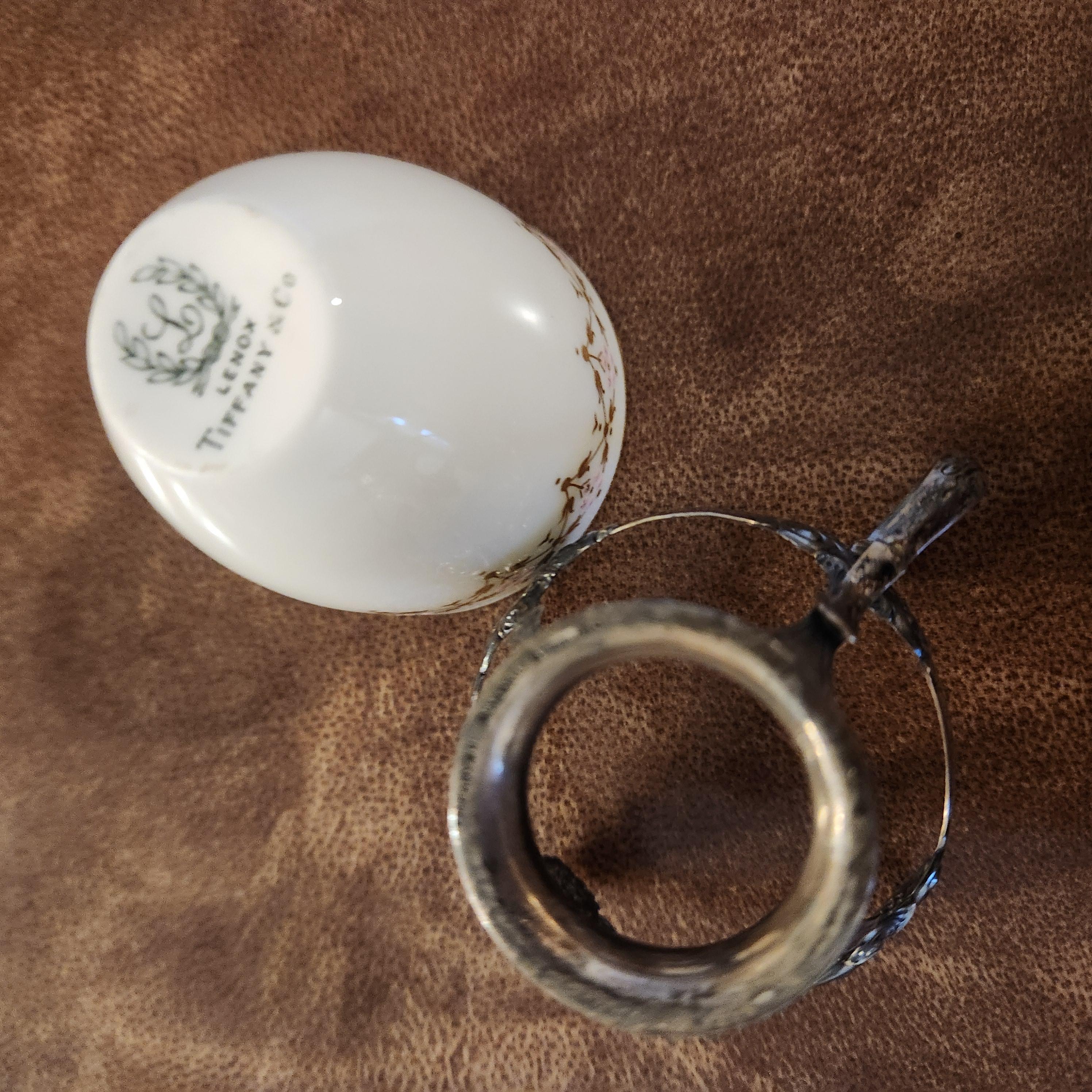 1900s Lenox for Tiffany & Co Sterling Silver Demitasse Cup For Sale 2