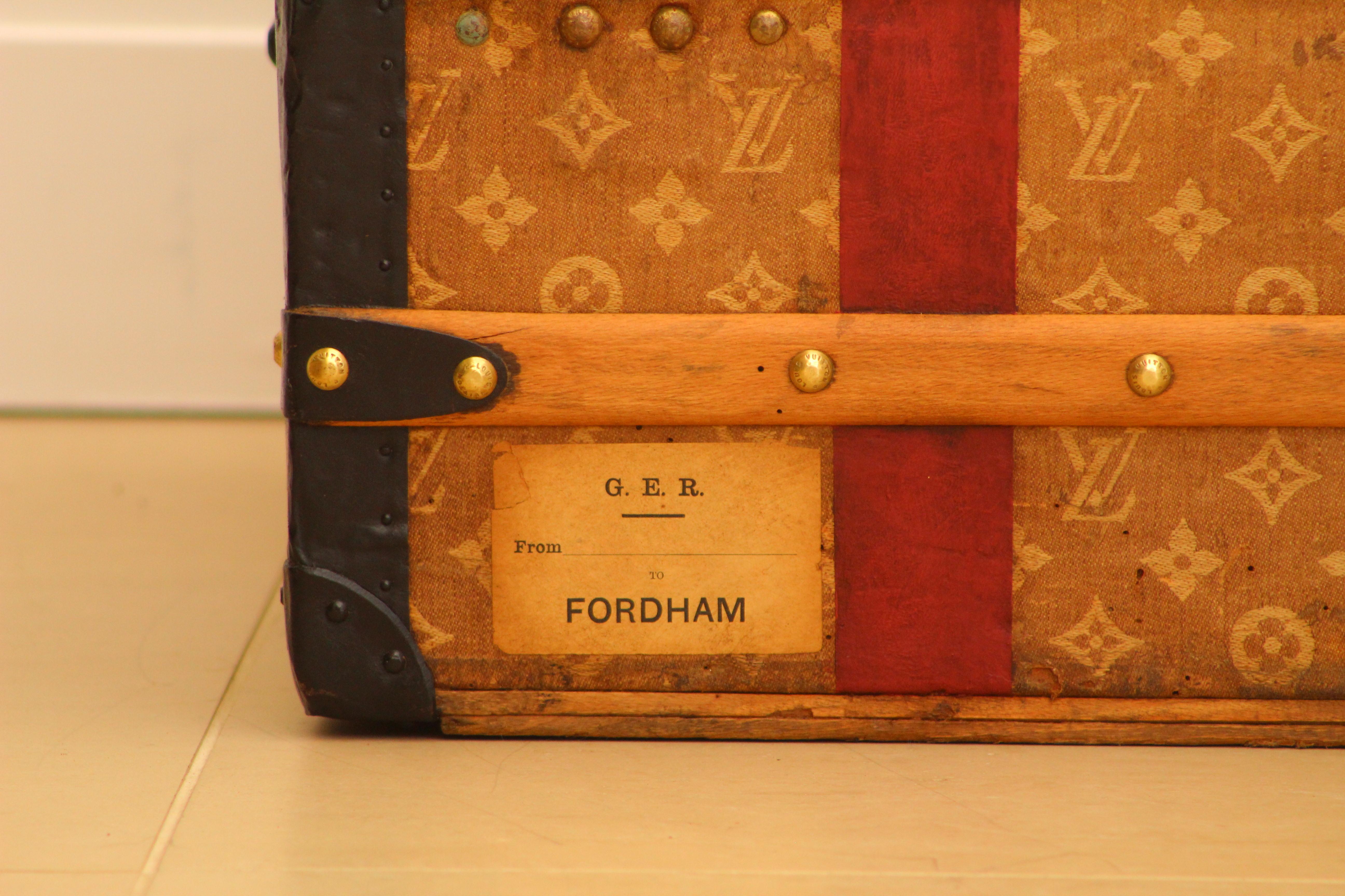1900s Louis Vuitton Monogram Cabin Trunk In Good Condition In London, GB