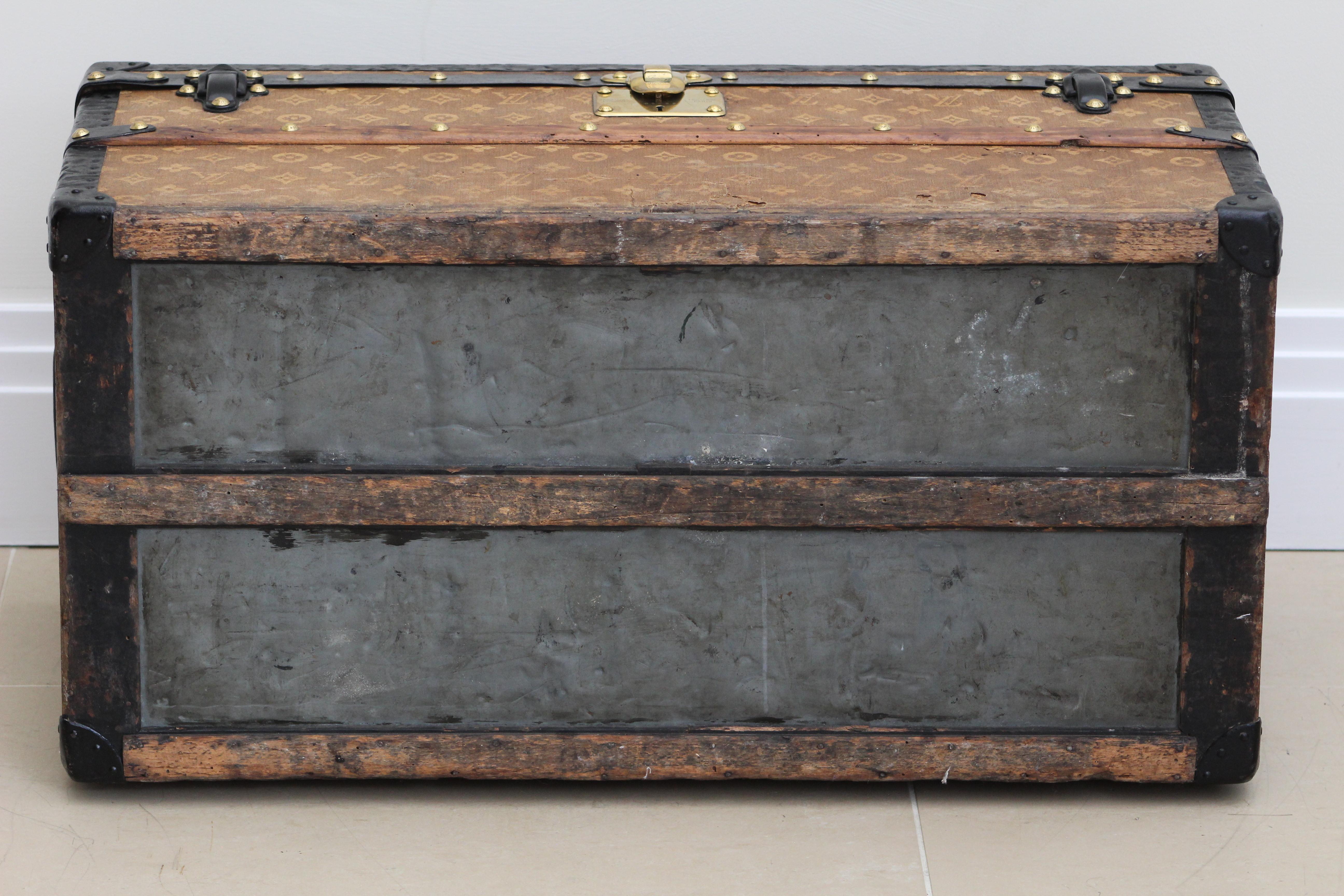 1900s Louis Vuitton Monogram Shoe Trunk 10