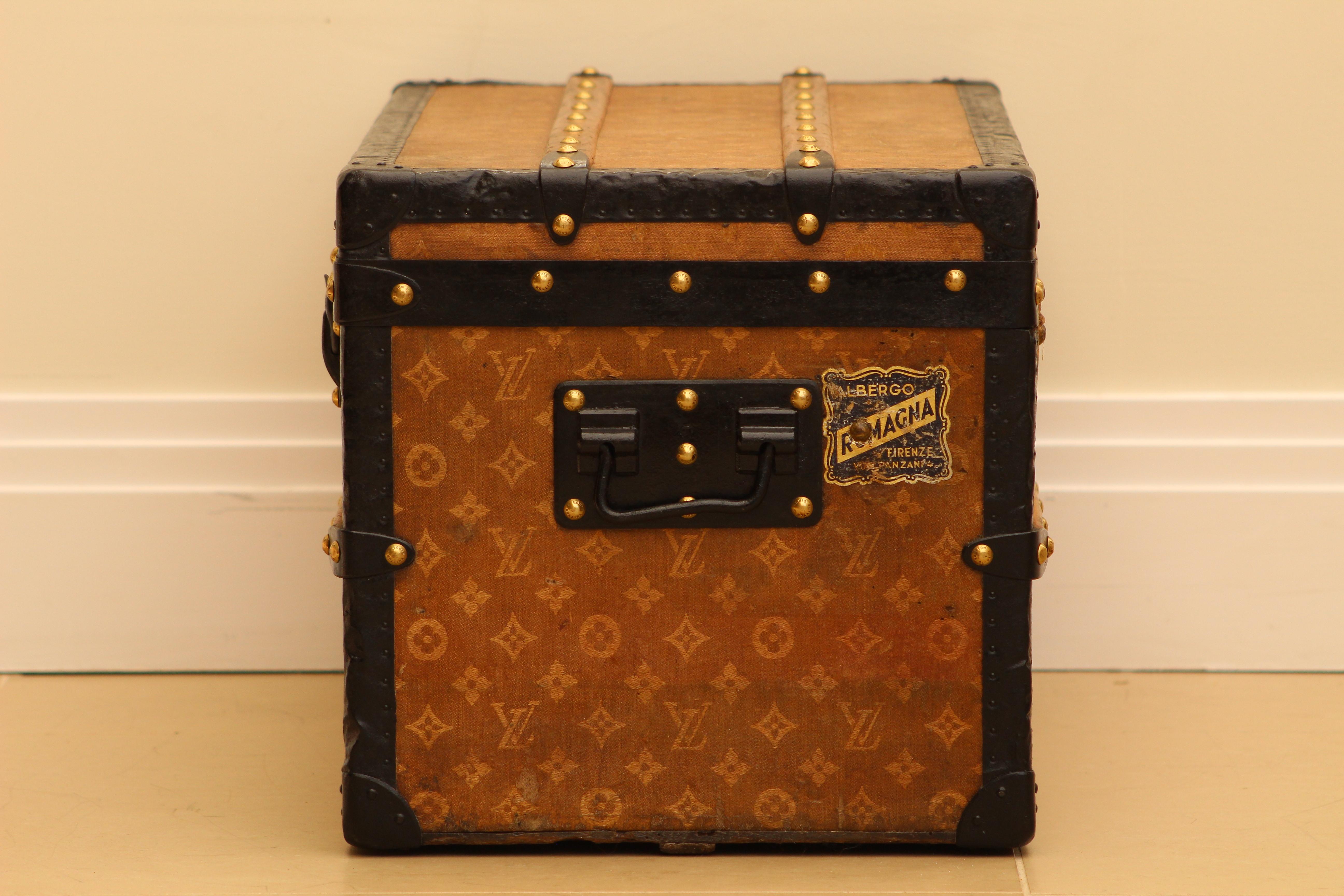 Women's or Men's 1900s Louis Vuitton Monogram Shoe Trunk