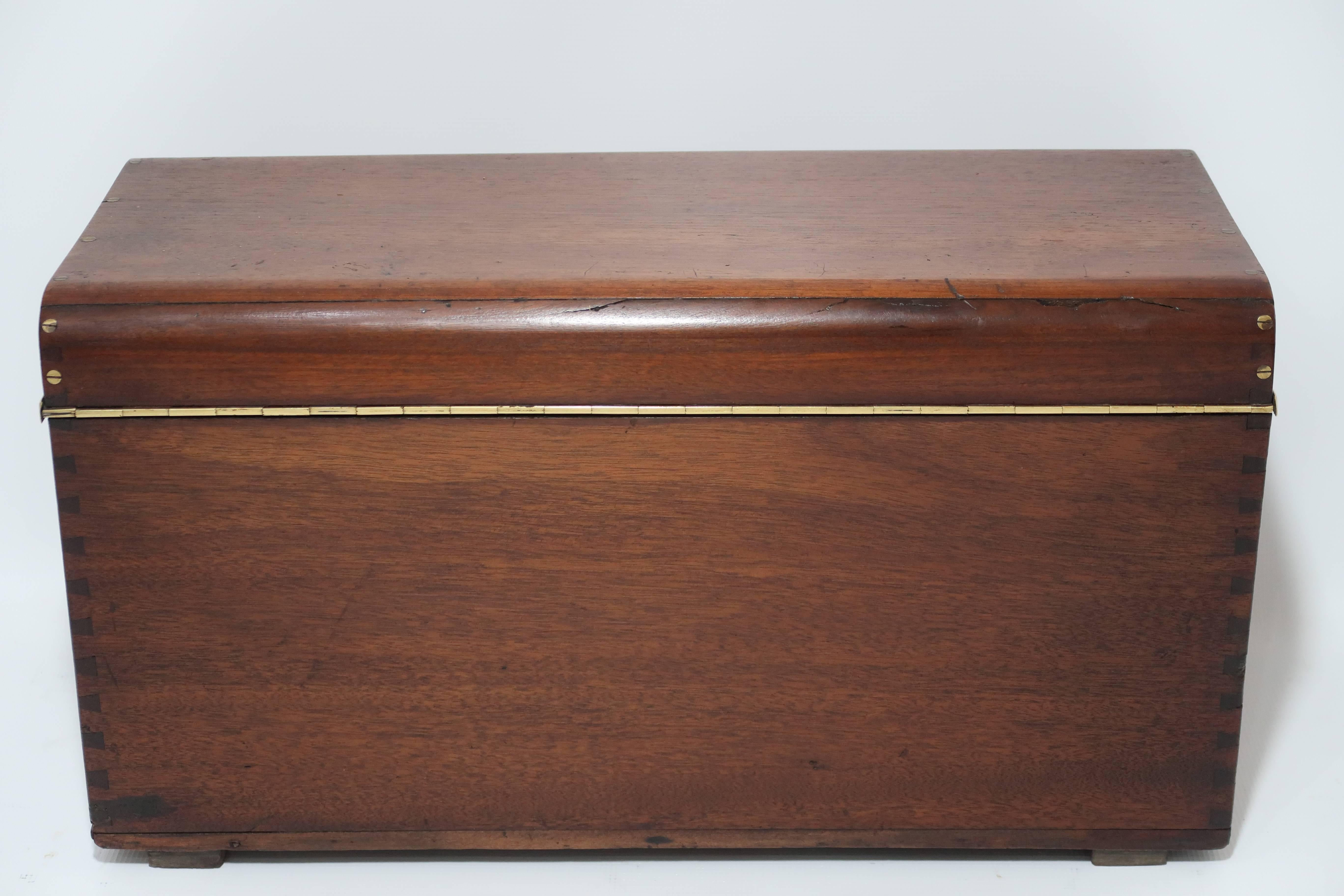 1900s Louis Vuitton Wooden Tool Box Trunk, 1 of the 100 Legendary Trunks For Sale 1
