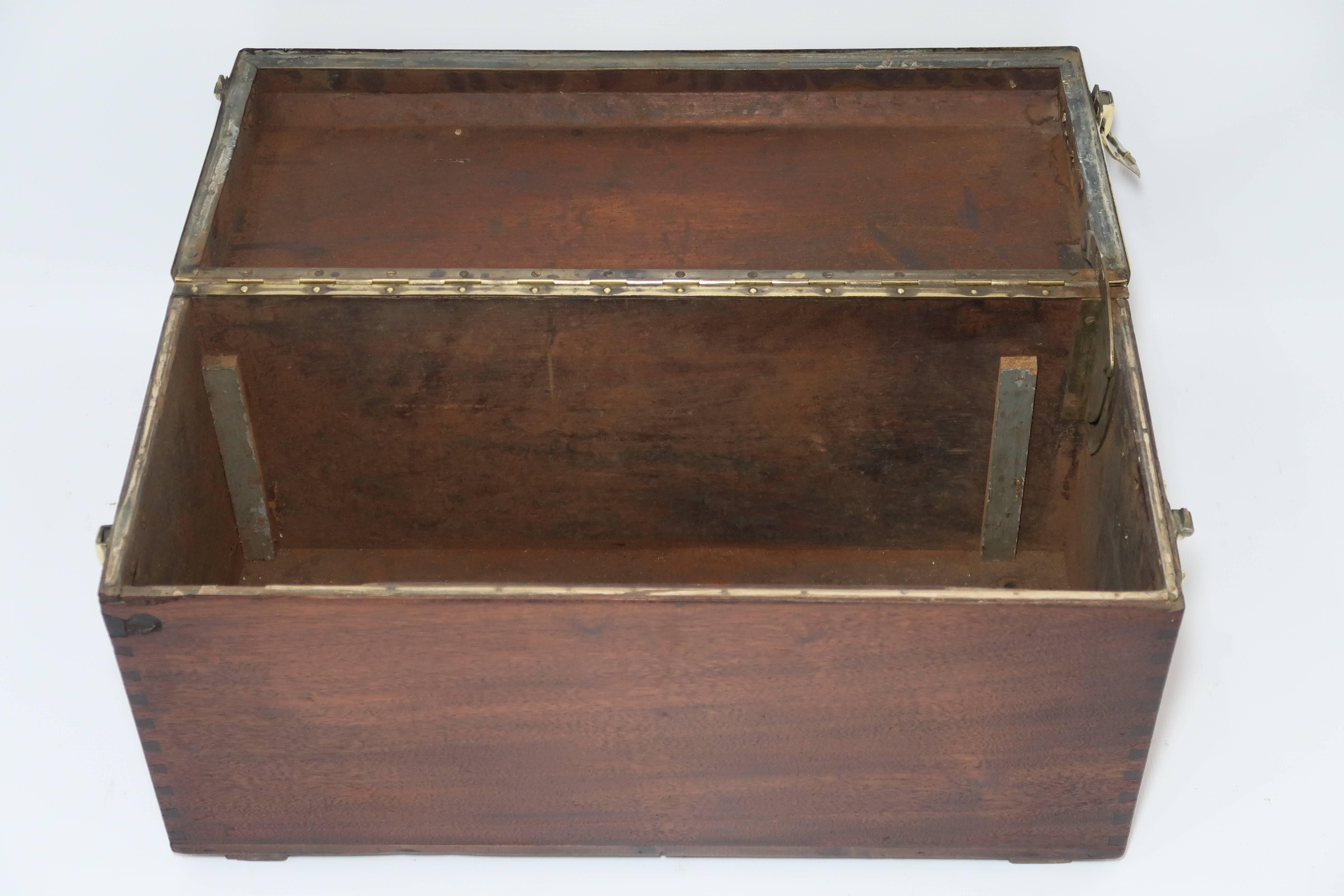 1900s Louis Vuitton Wooden Tool Box Trunk, 1 of the 100 Legendary Trunks For Sale 2