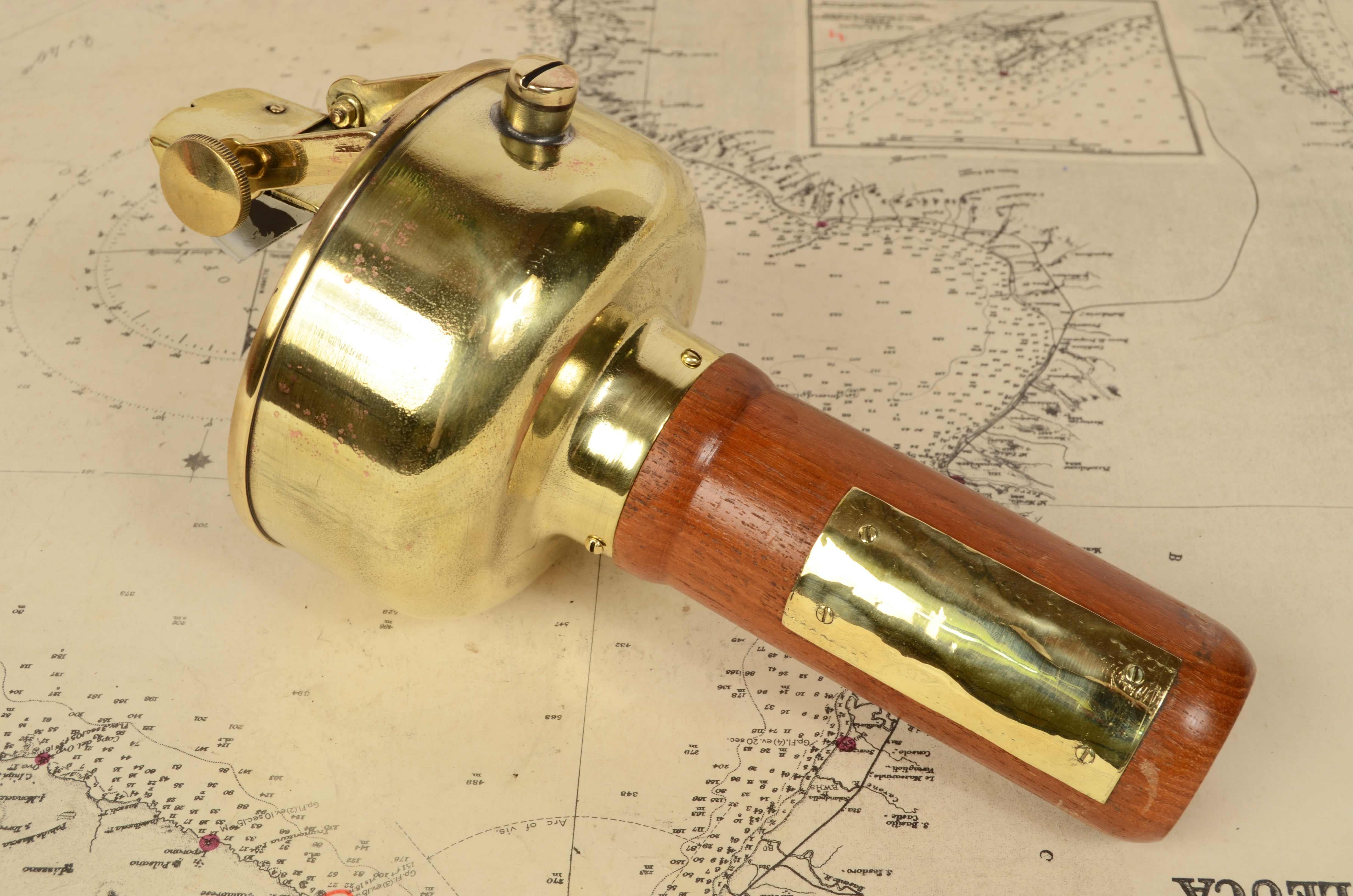 1900s Magnetic Compass Signed Kelvin & Hughes Ltd Gt Britain Nautical Antiques  8