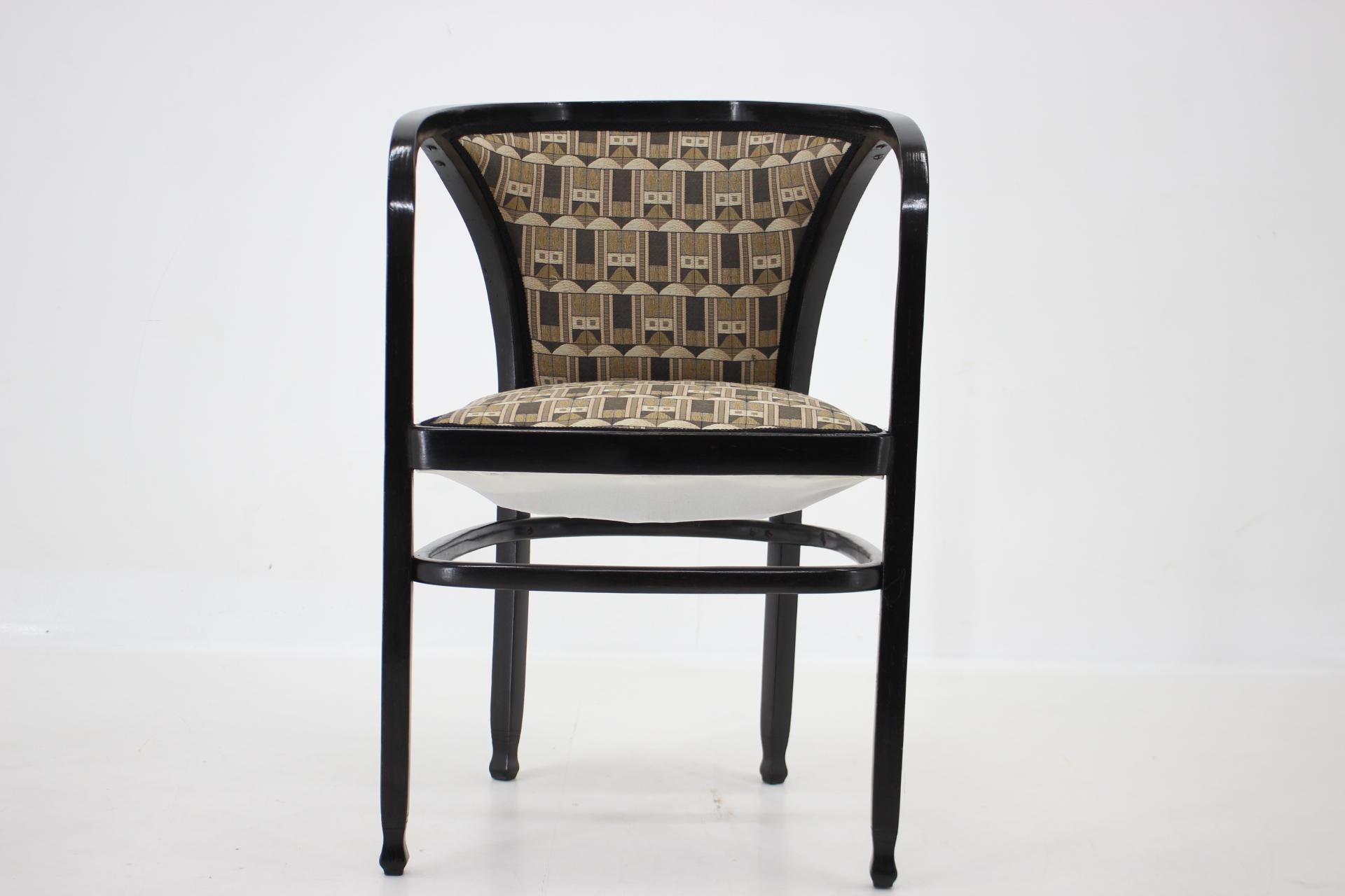 Art Nouveau 1900s Marcel Kammerer Chair No.6517 for Thonet, Austria For Sale