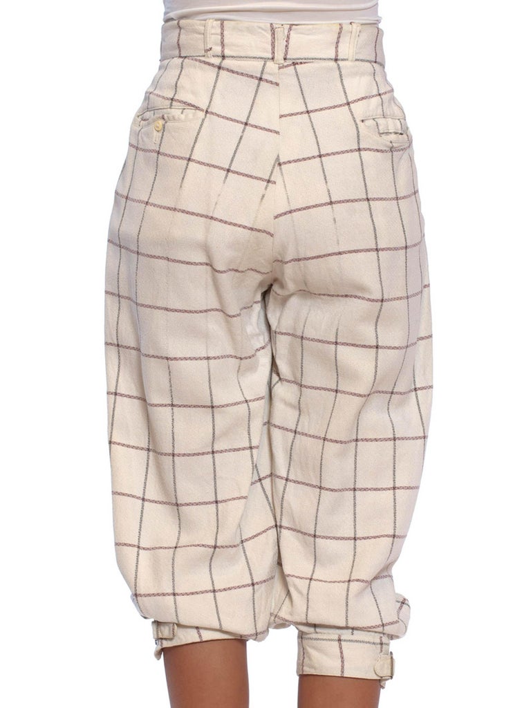 1900S Men's Edwardian Golf Plus-Four Knickers Pants at 1stDibs