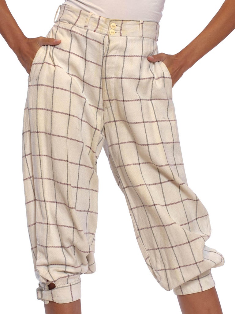 1900S Men's Edwardian Golf PlusFour Knickers Pants For Sale at 1stDibs