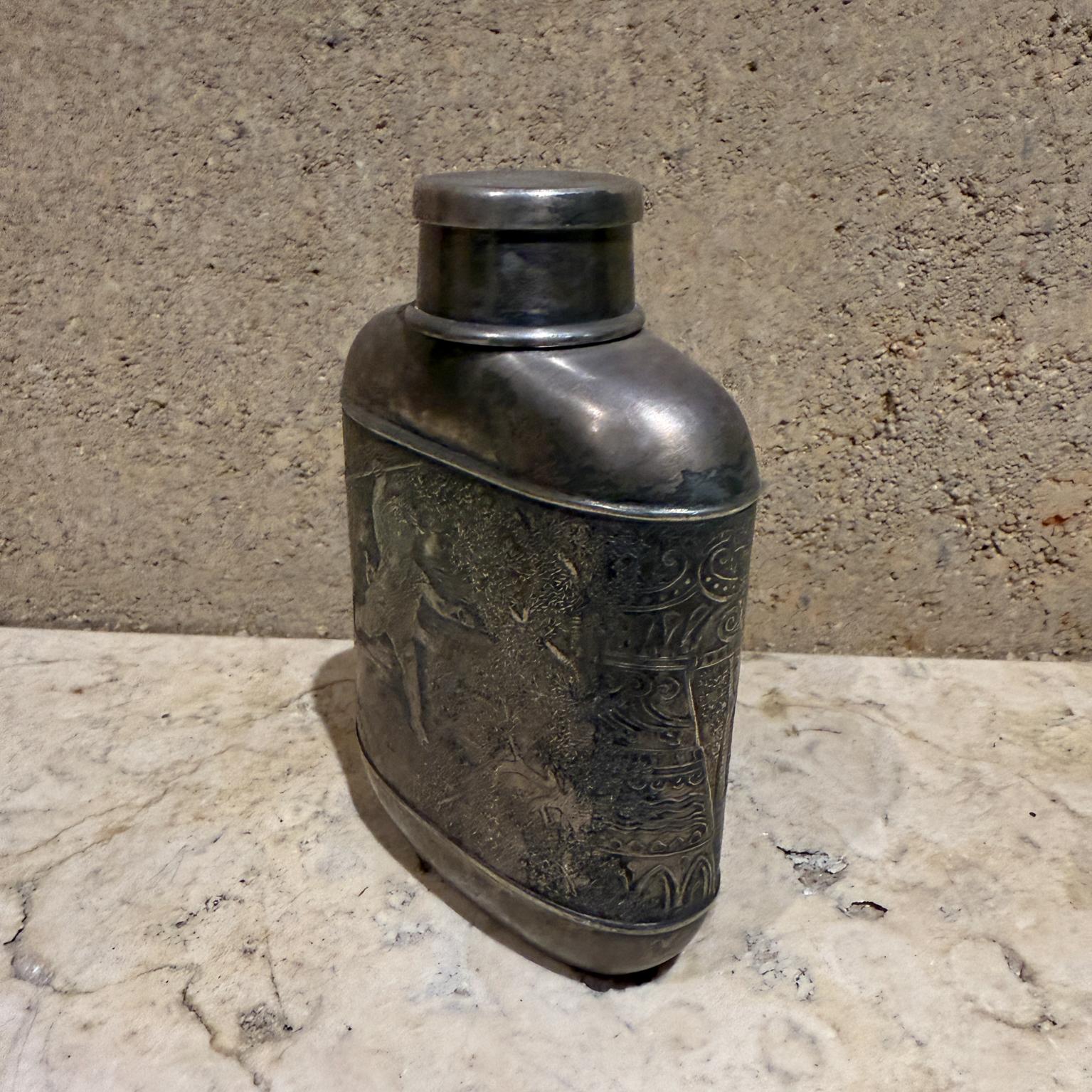 Coloniale britannico Fiaschetta e tazza da liquore inglese del 1900 in vendita
