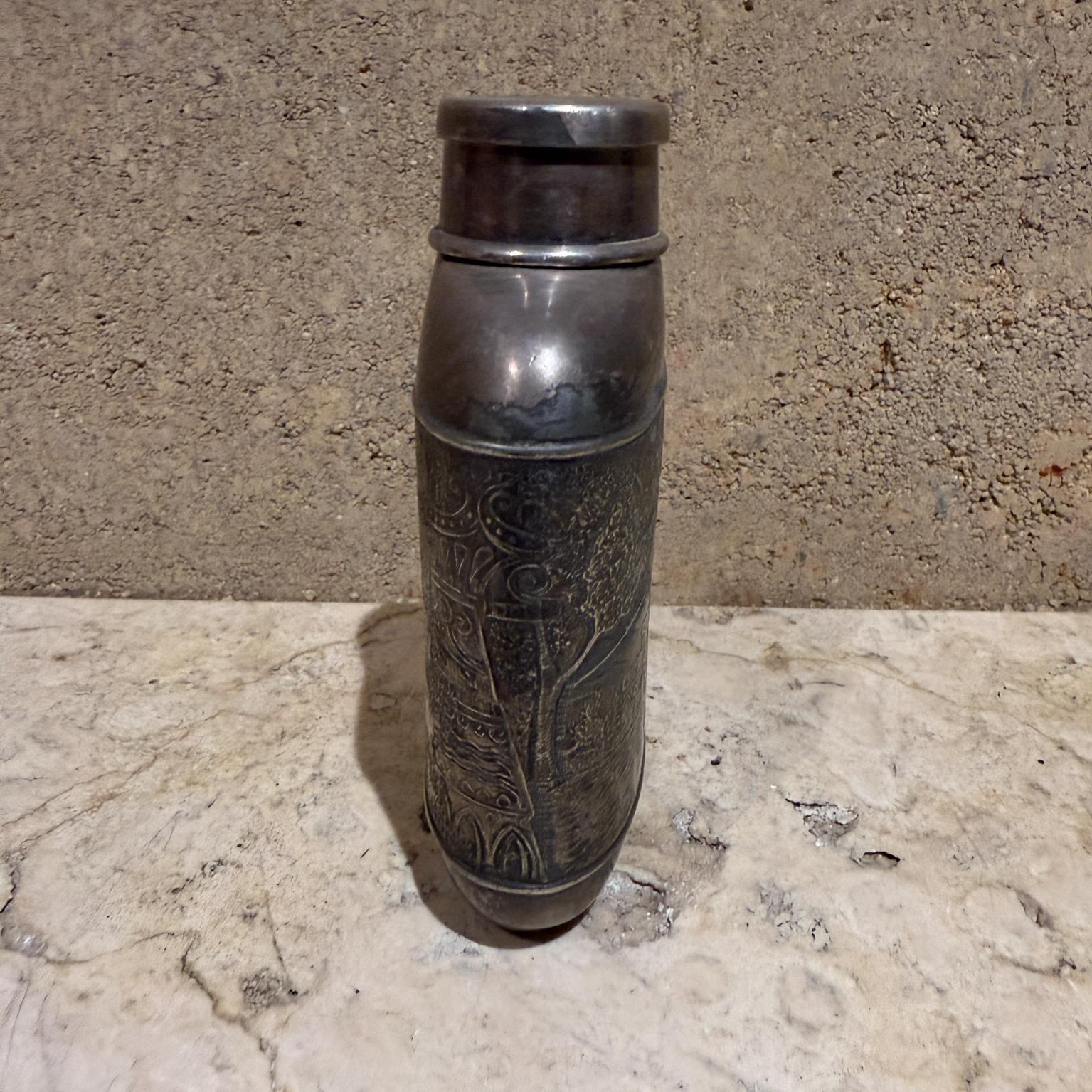 Inglese Fiaschetta e tazza da liquore inglese del 1900 in vendita