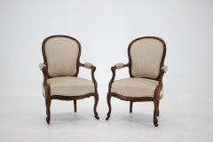1900s Pair of Original Danish Rococo Chairs