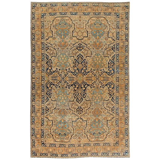 1900s Persian Kirman Carpet For Sale At 1stdibs - rug roblox
