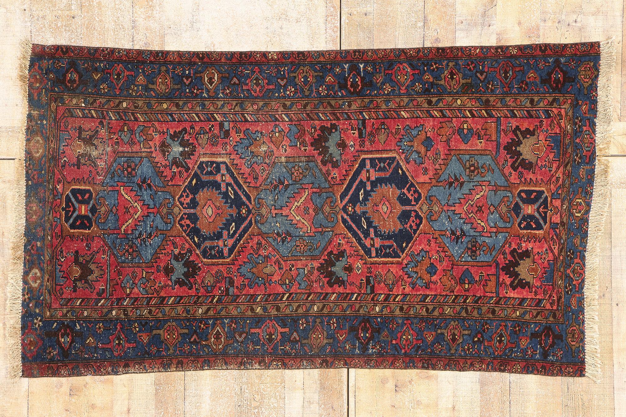 Tappeto persiano Malayer del 1900 con stile moderno in vendita 3