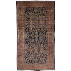 1900's Persian Mohajeran Sarouk Carpet with Traditional Style