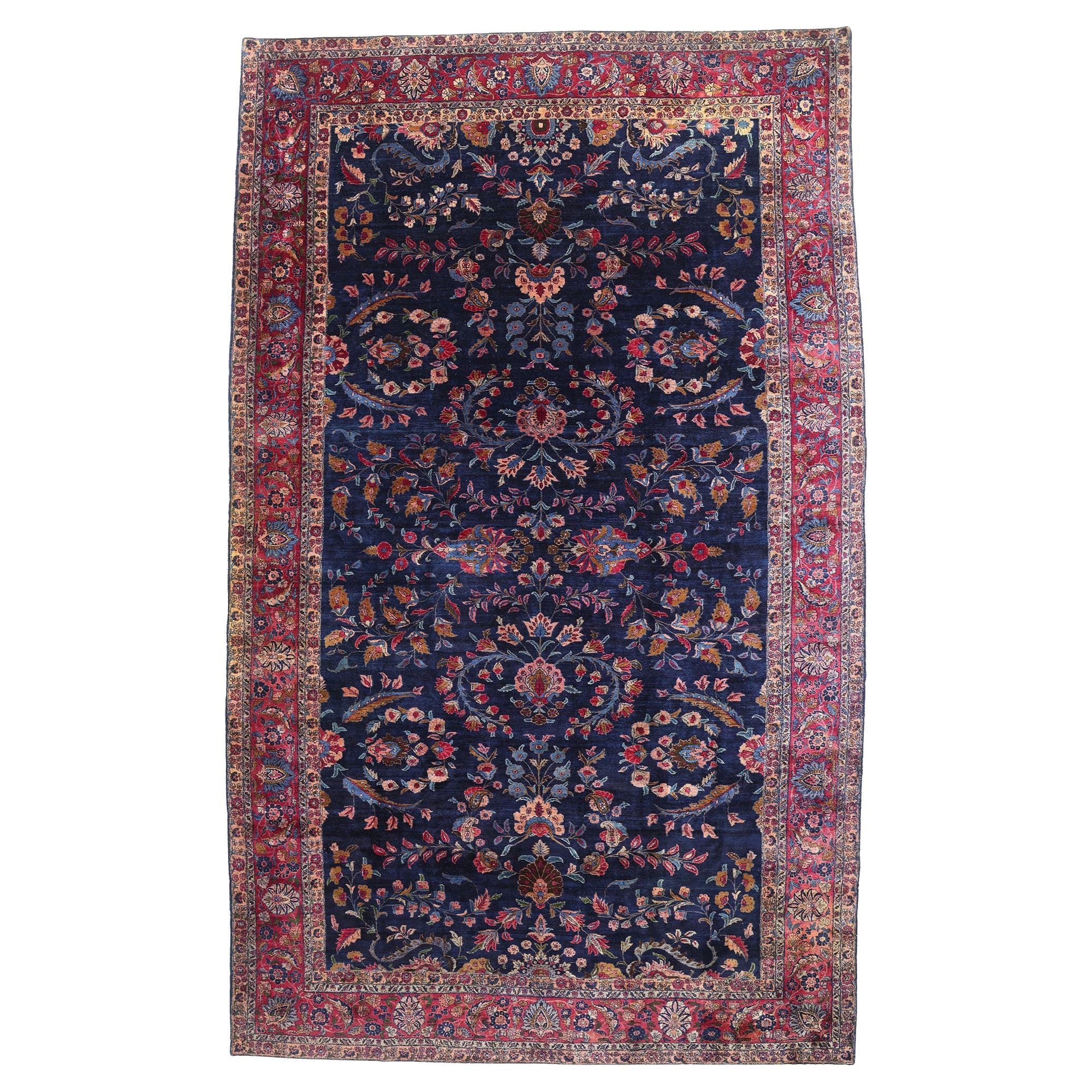Tappeto Sarouk persiano del 1900 con stile moderno in vendita