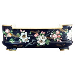 1900s Royal Blue and Gilded Art Nouveau Jardiniere ''Taiping'', Villeroy & Boch
