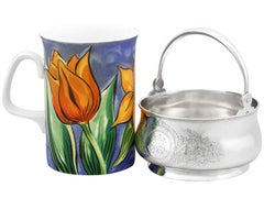 1900s Russian Silver Basket