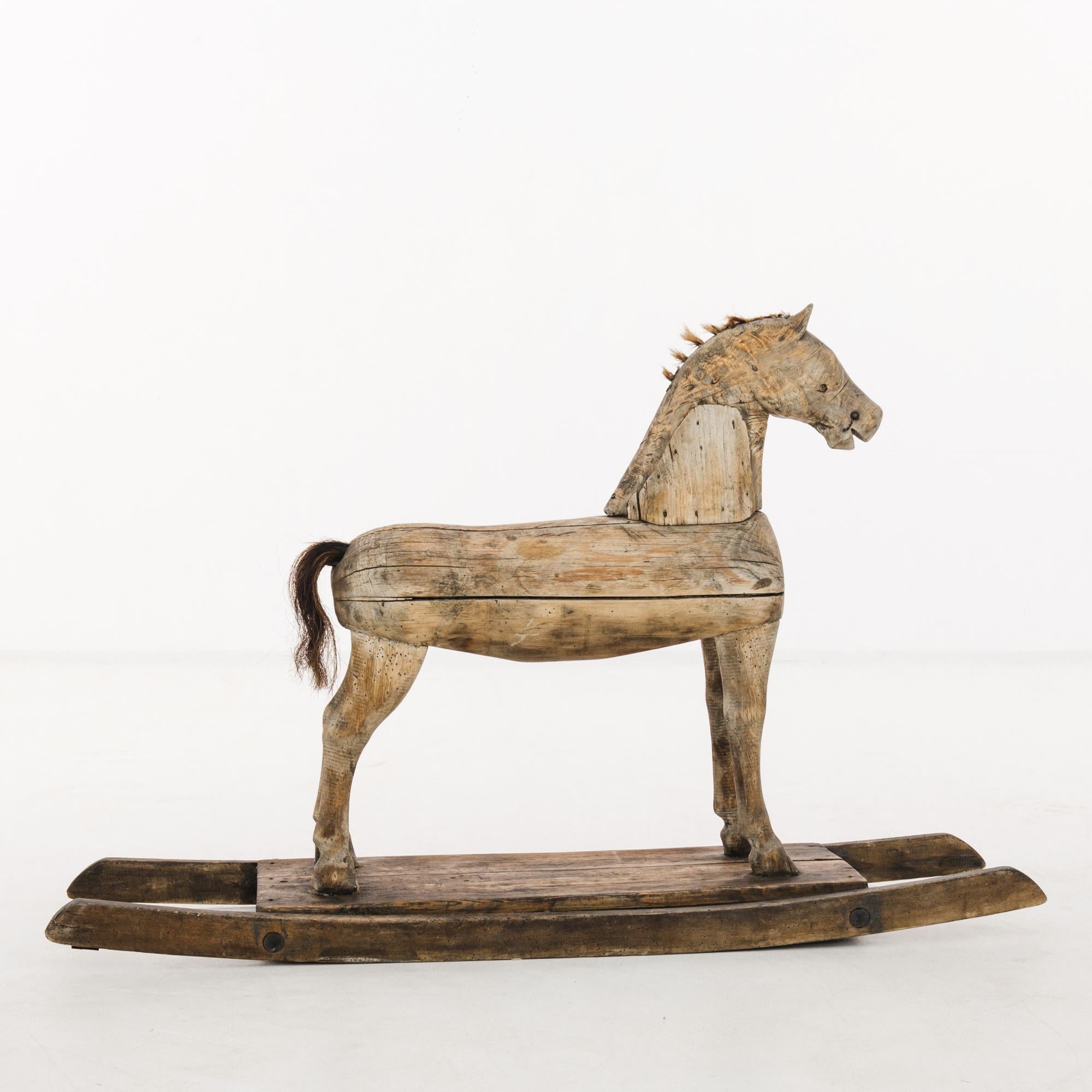 scandinavian rocking horse