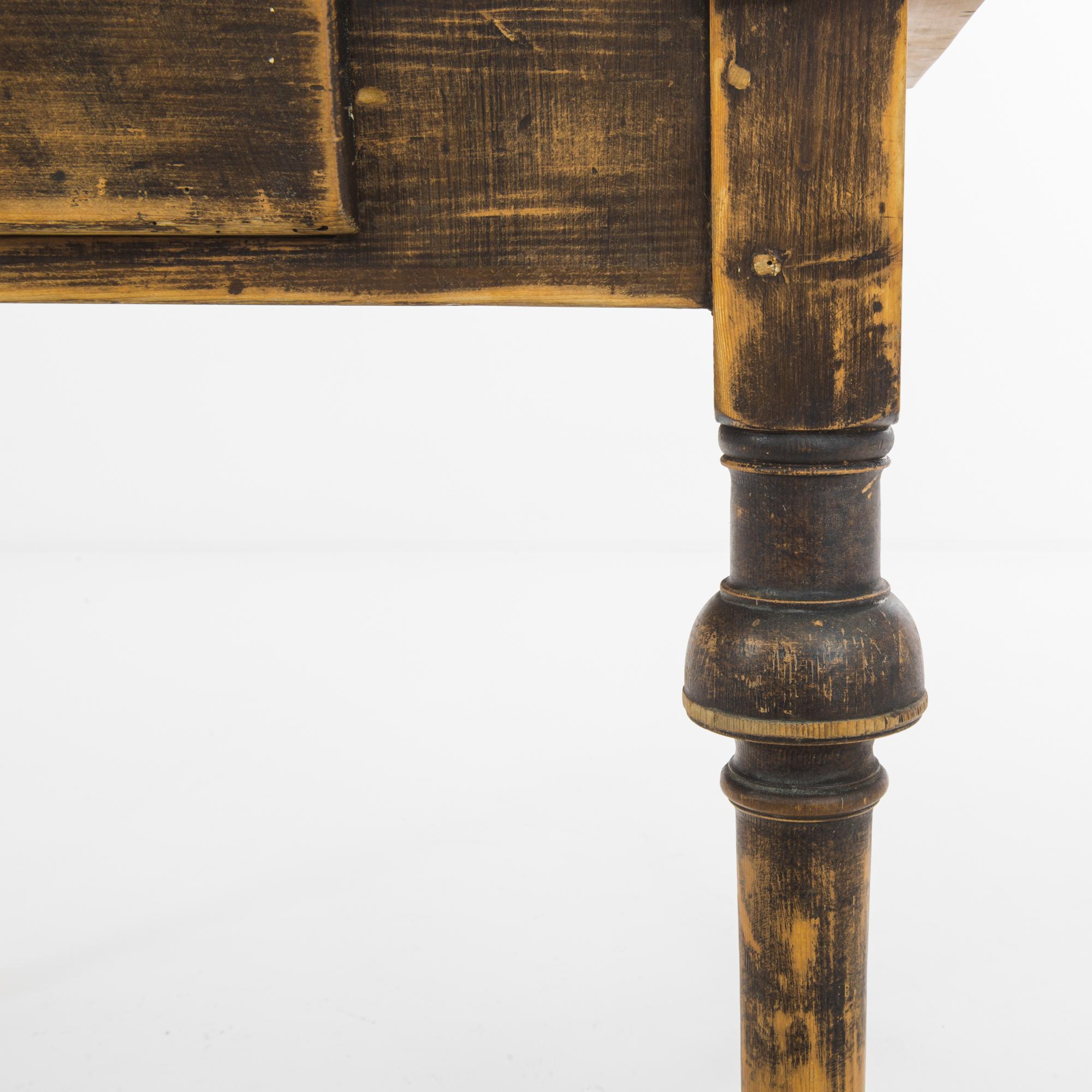 1900s Scandinavian Wooden Table For Sale 3