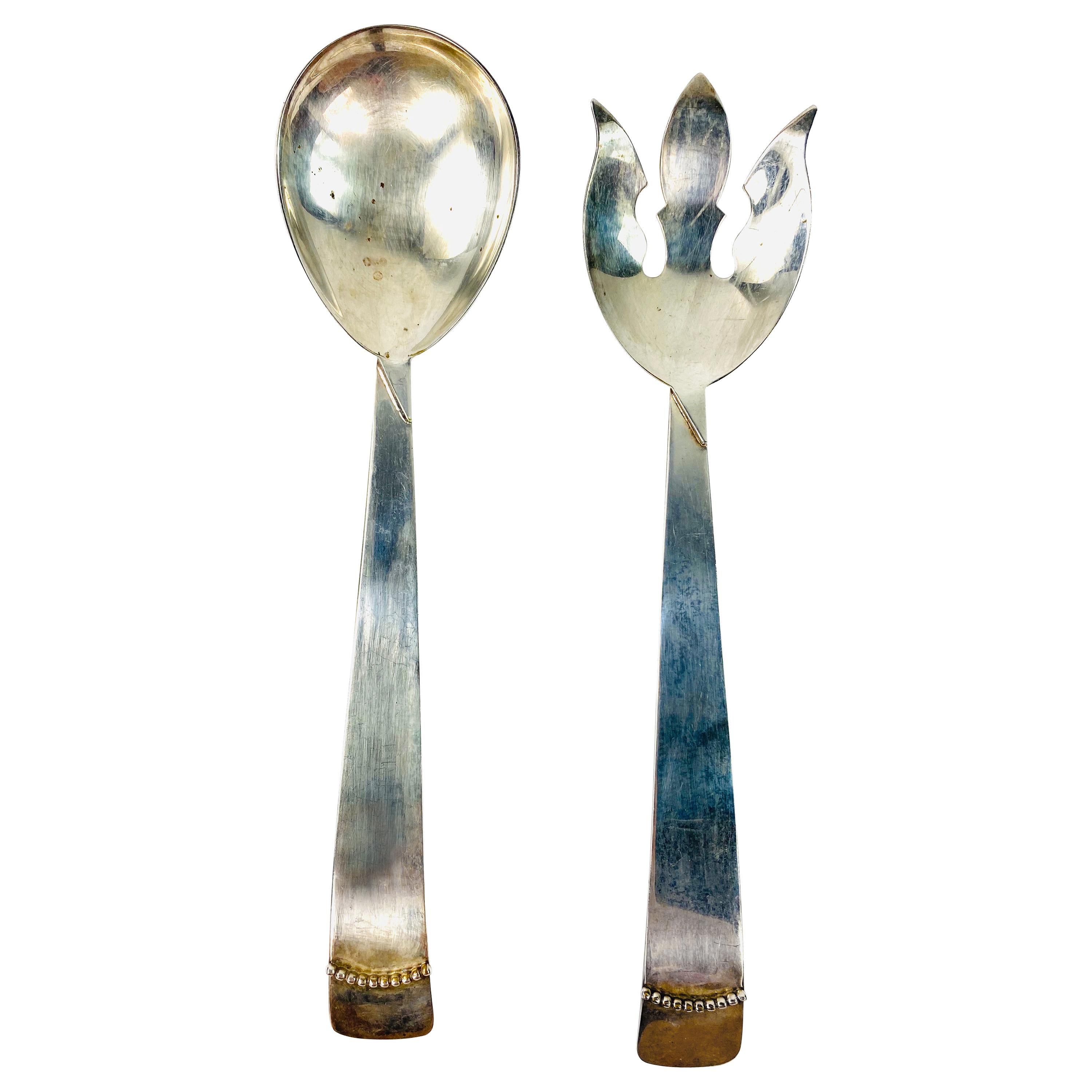 Antique French Sterling Silver Flatware Set For 12 at 1stDibs