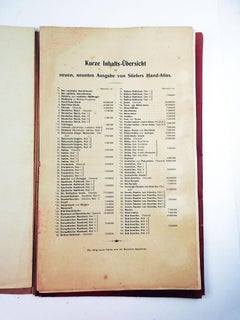 1900s Stielers Hand Atlas 100 Maps