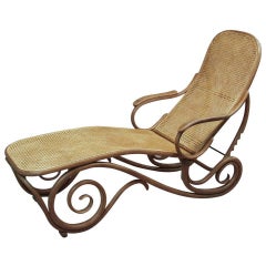 1900s Thonet Bentwood Chaise Longue