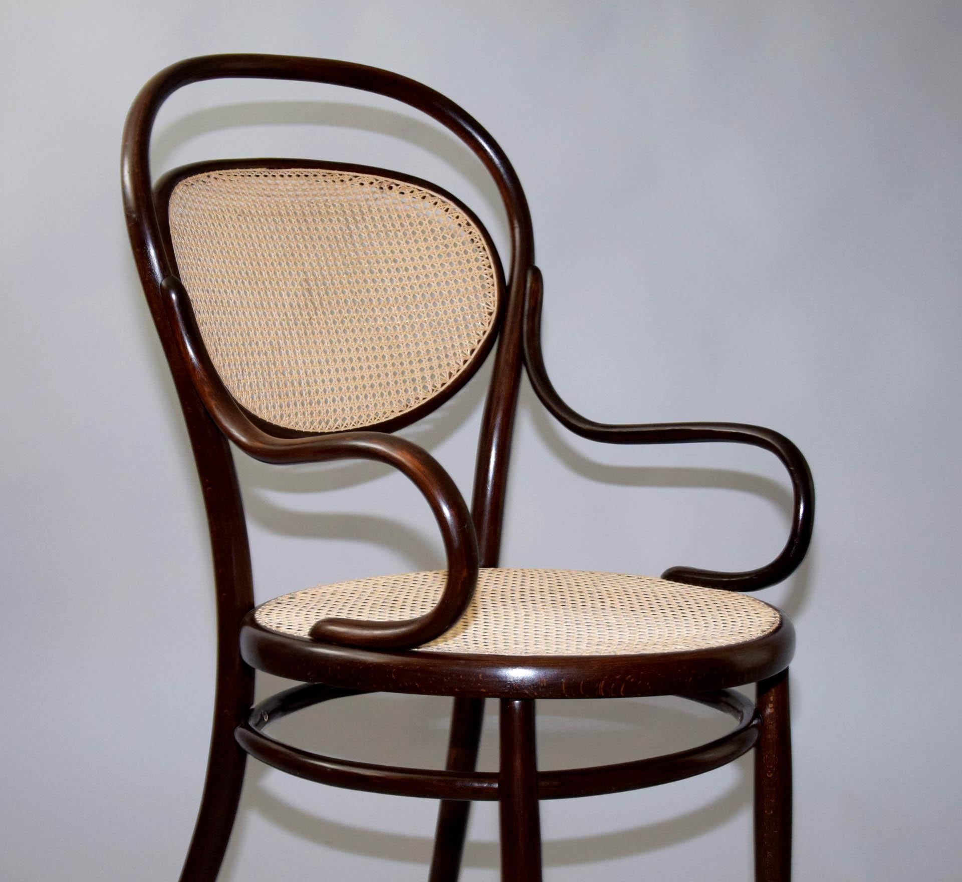 1900s Thonet Office Chair, Model Nr. 15 For Sale 4
