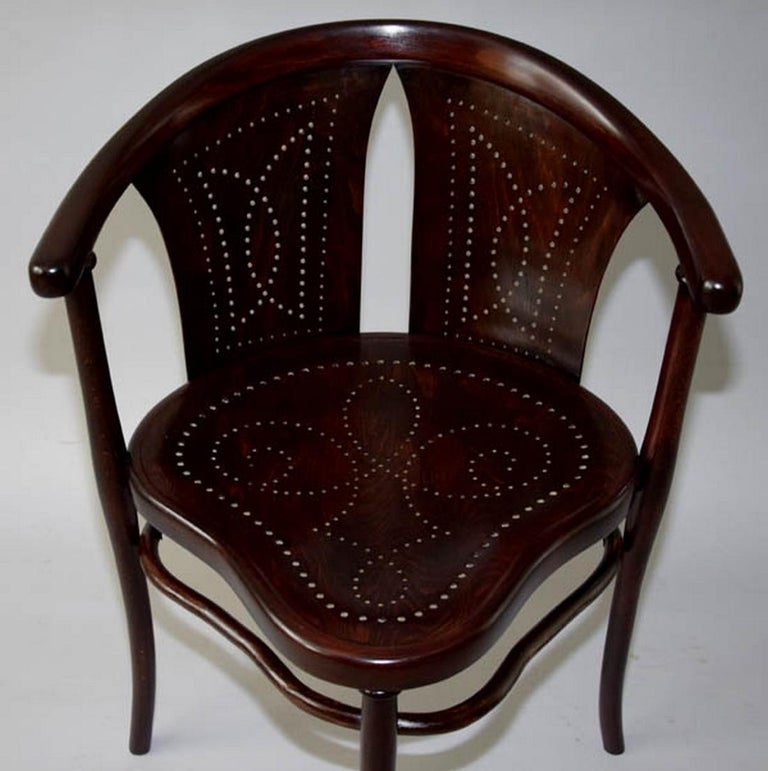 1900s Thonet Office Chair, Model Nr. 6000 For Sale at 1stDibs