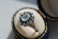 1900's Victorian Dutch Antique 2.00 Rosecut Diamond Entourage Ring