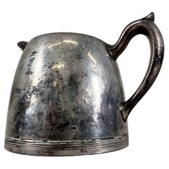 1900s Victorian Silverplated WR Creamer William Rogers Silver New York Quadruple