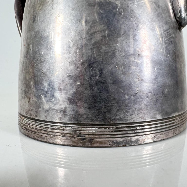 1900s Victorian Silverplated WR Creamer William Rogers Silver New York