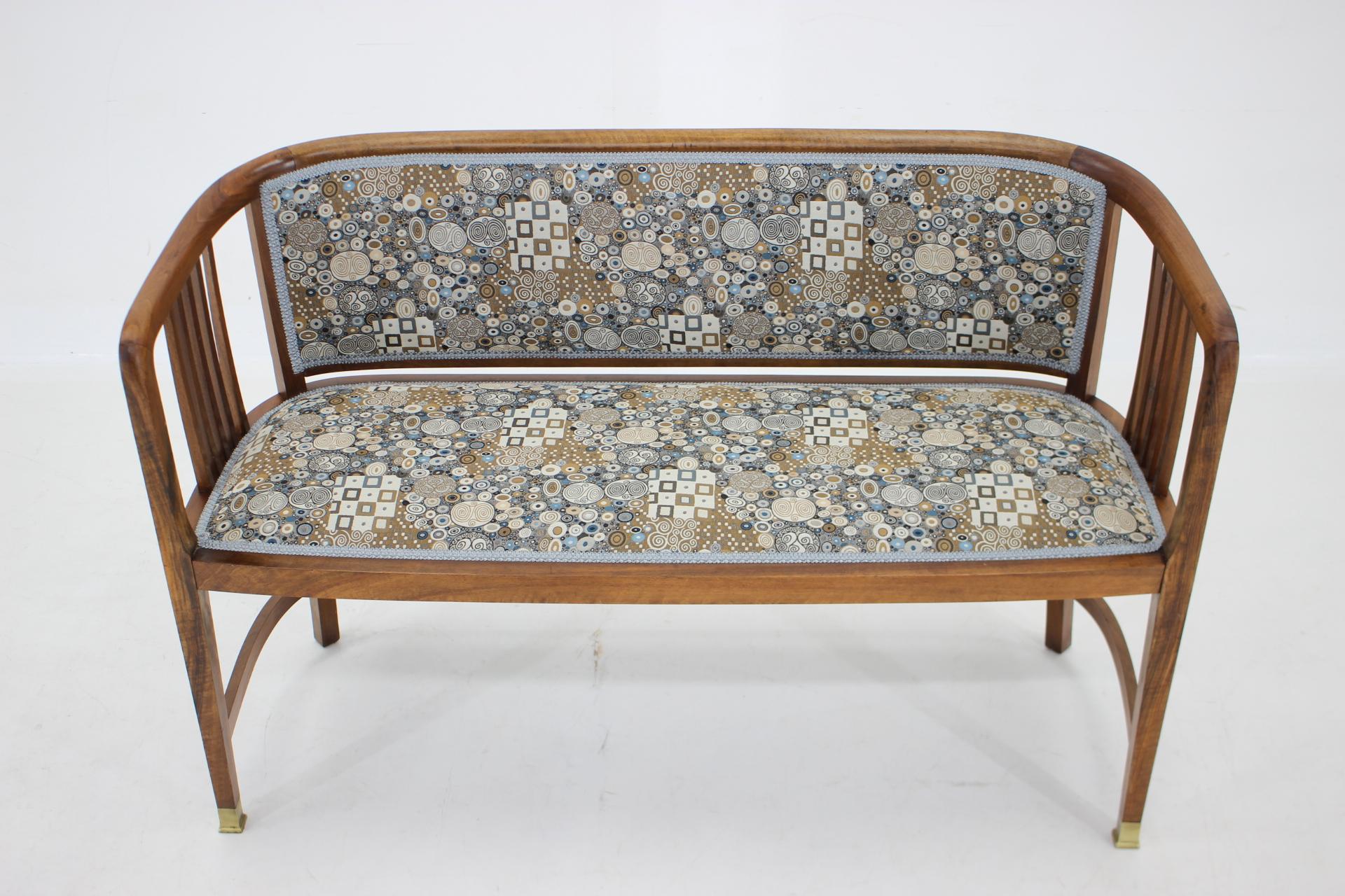 Wiener Sezession Sofa im Stil von Josef Maria Olbrich aus den 1900er Jahren (Wiener Secession) im Angebot